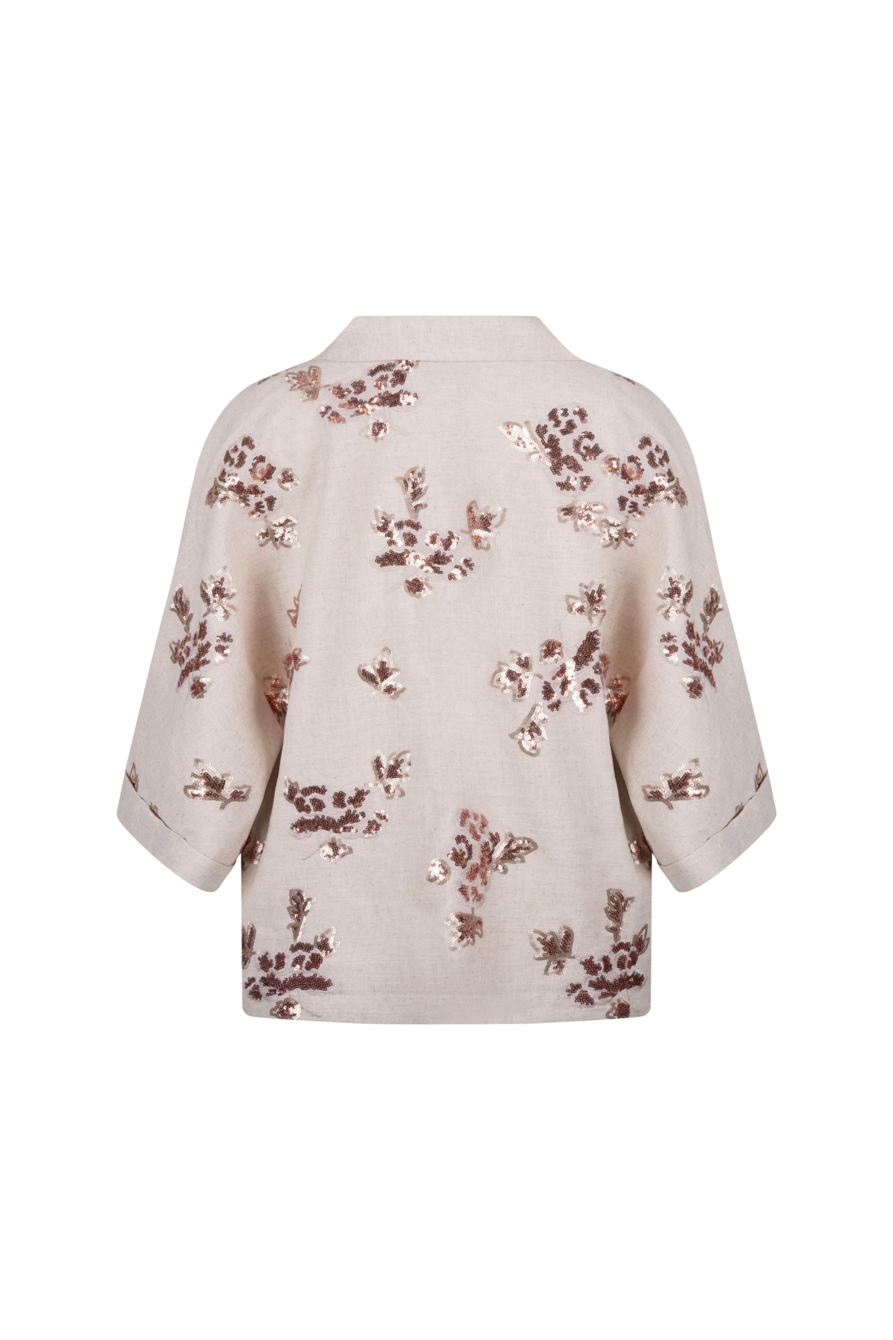 Blazer Bregje Paillet Sand NKS11011 - Image 4