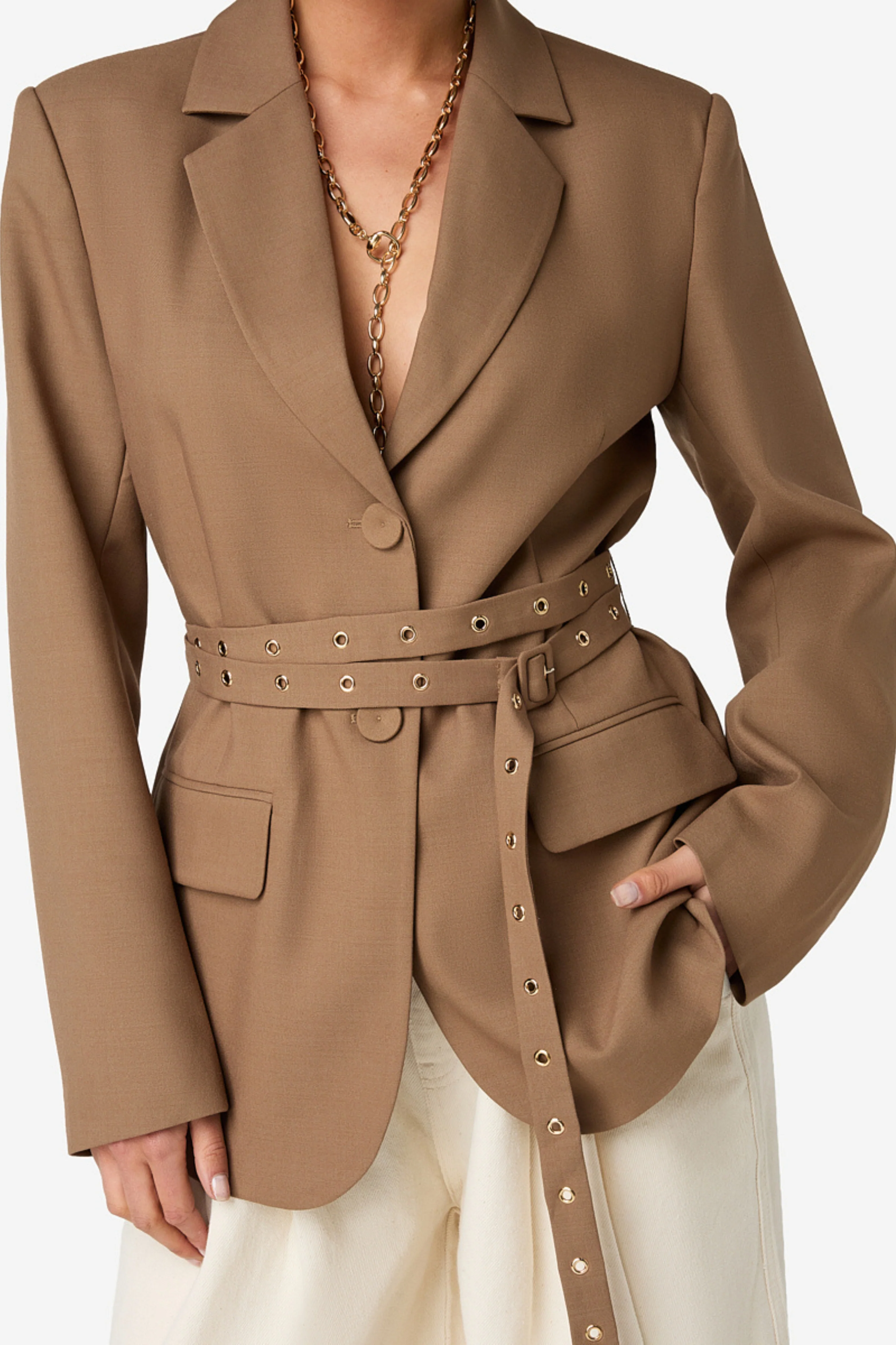 Blazer Janey Savannah Beige - Image 9