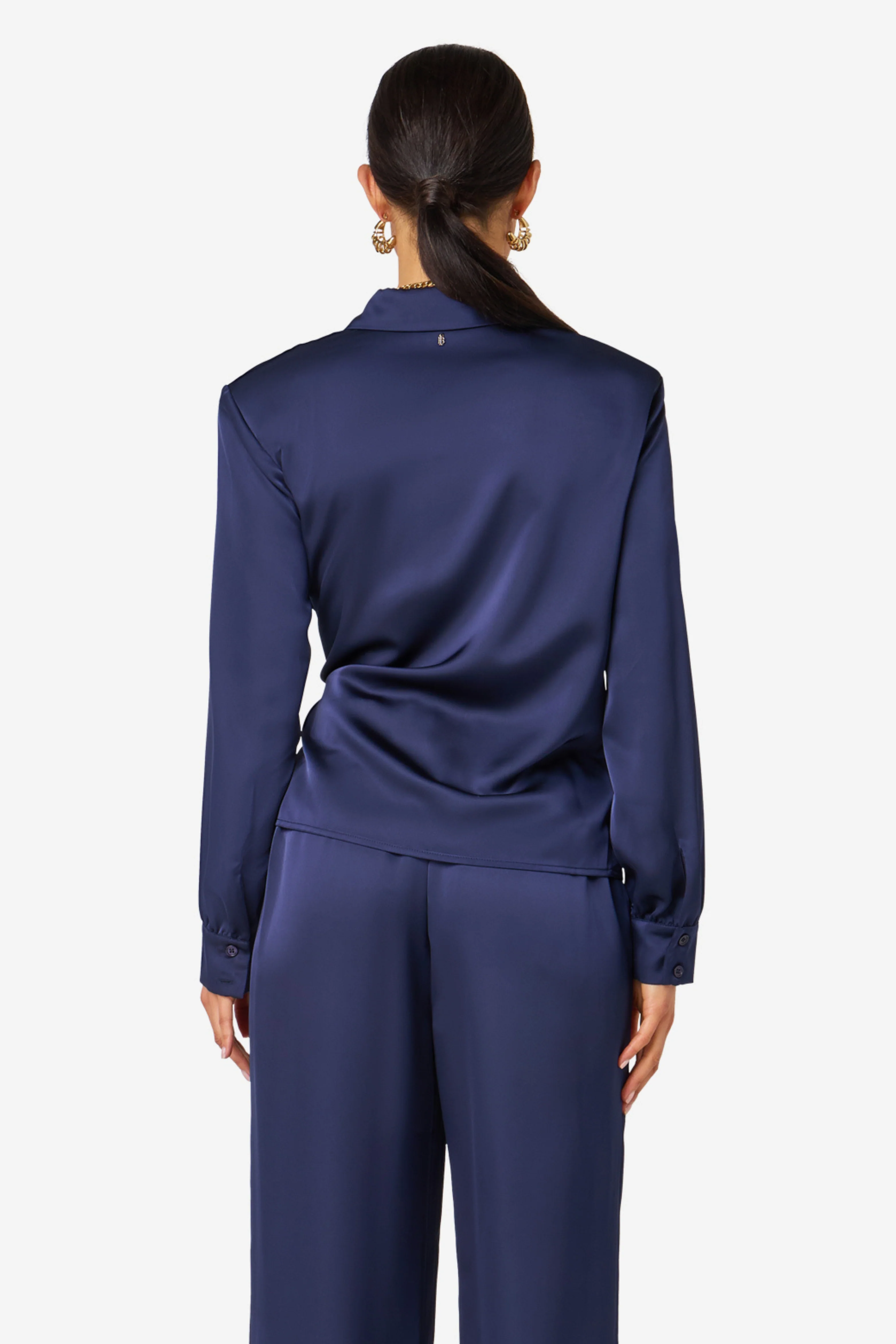 Blouse Balina Deep Navy - Image 4