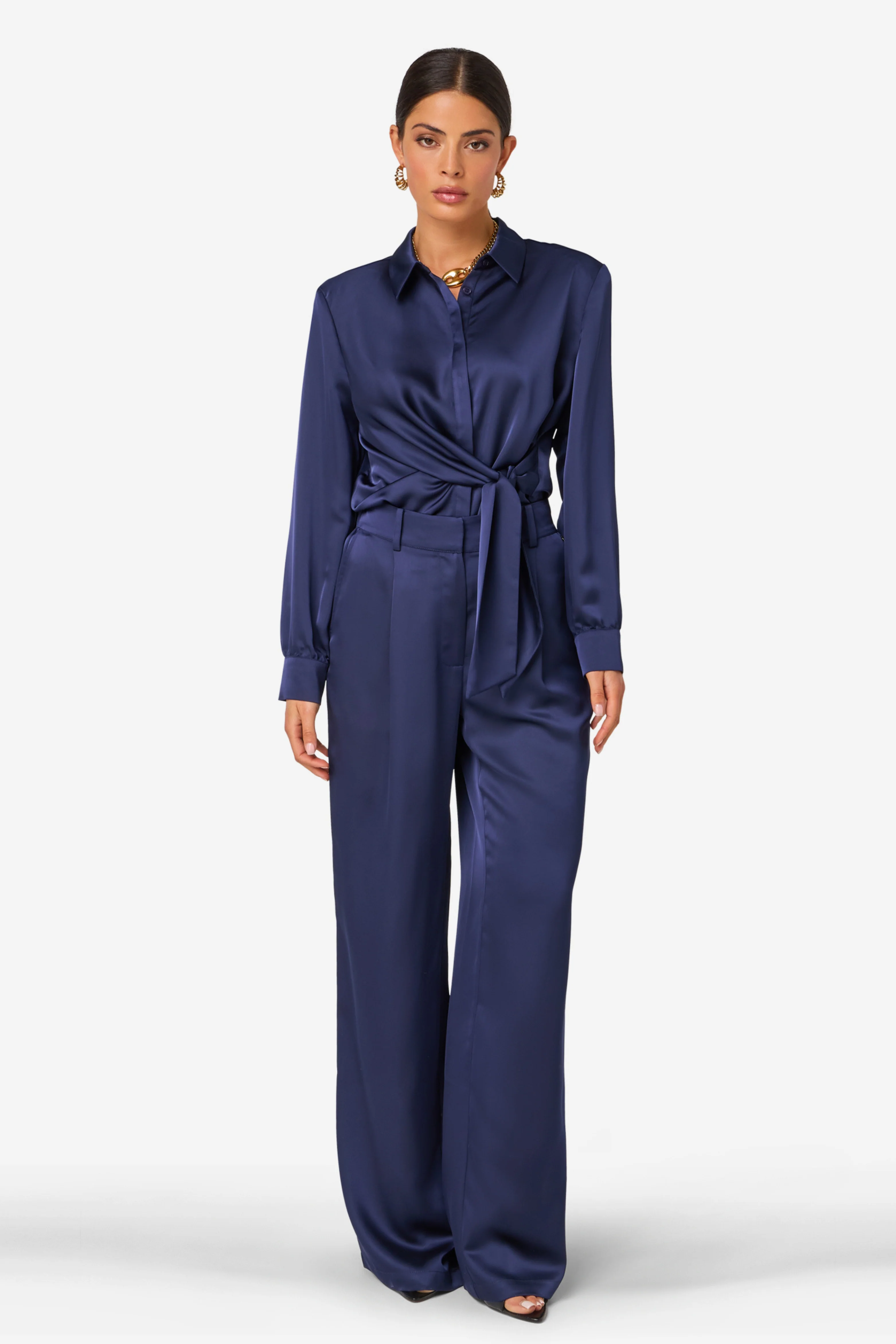 Blouse Balina Deep Navy - Image 6