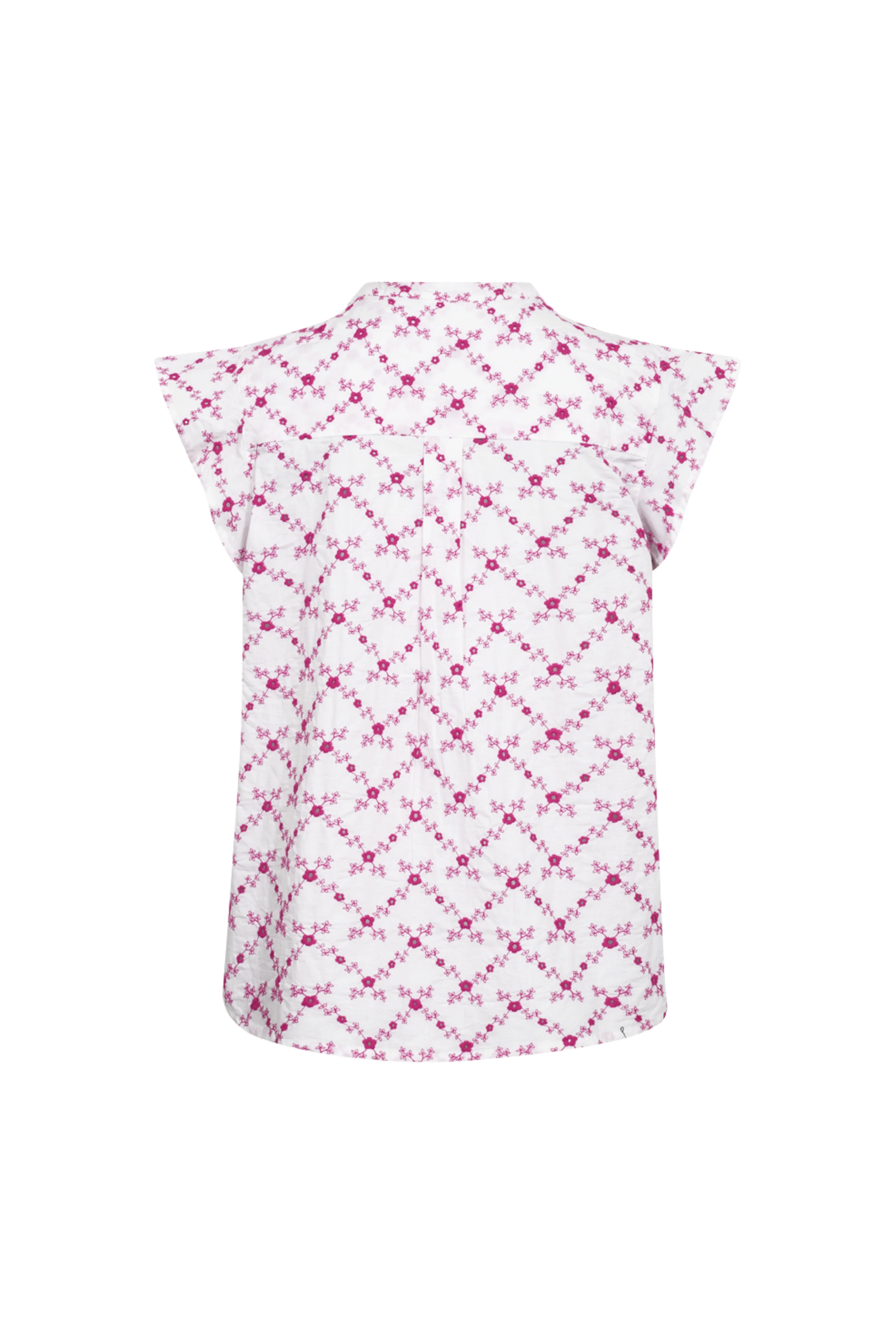 Blouse Fqalisa Brilliant White Fuchsia Purple 208319 - Image 6