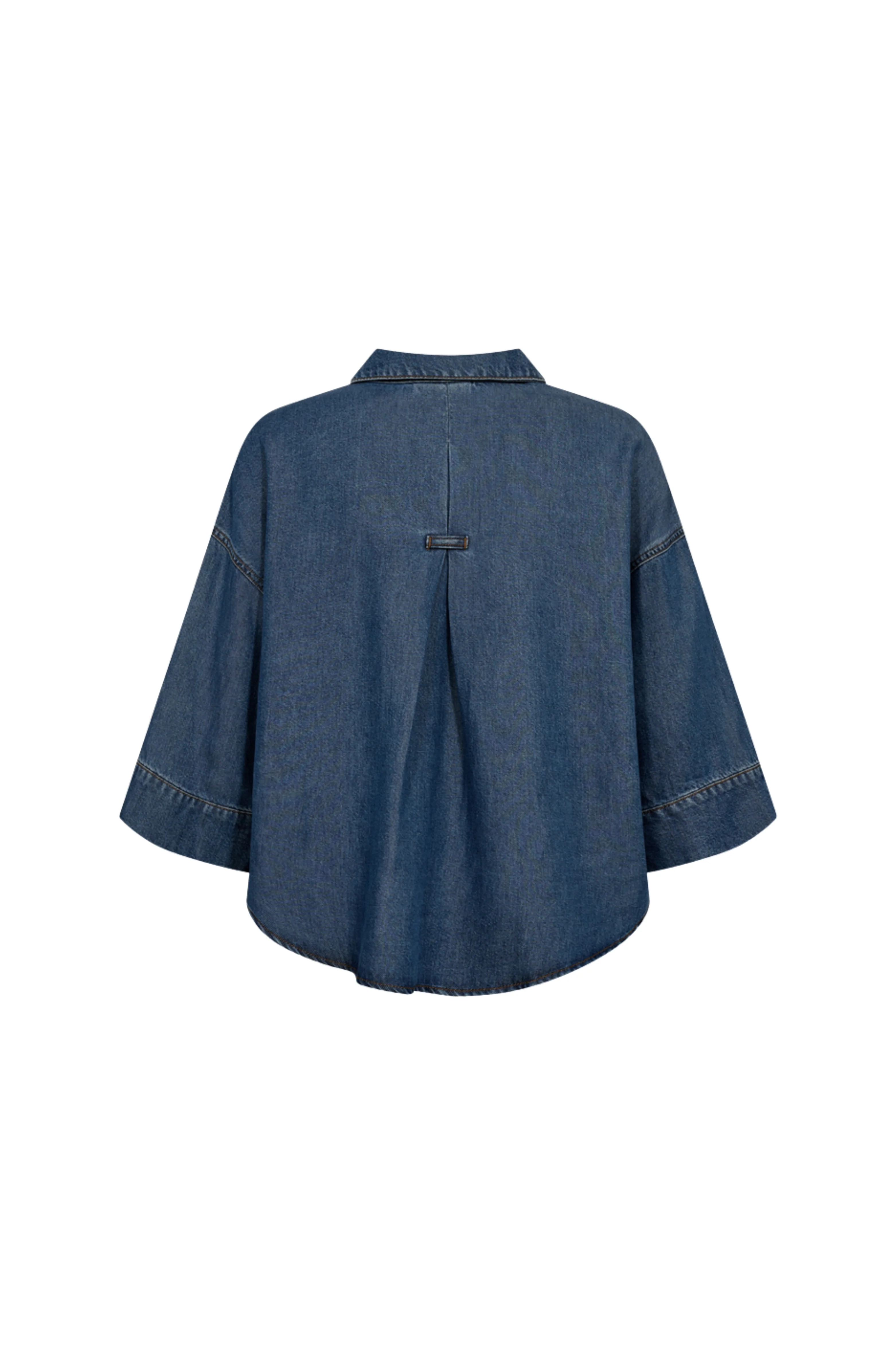 Blouse Fqmilo Medium Blue Denim 207843 - Image 4