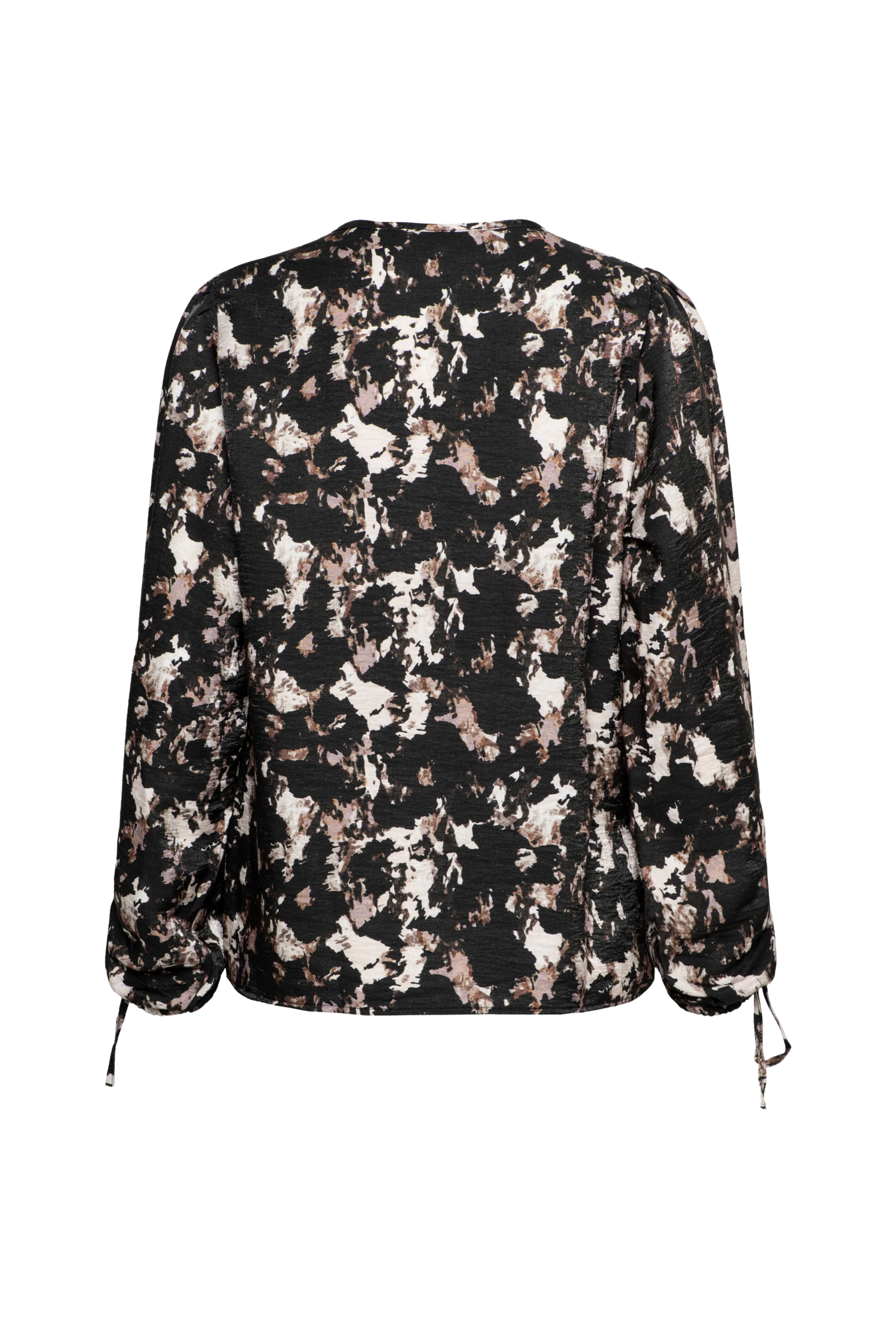 Blouse Marbelle Rock Chocolate Multi BL388 - Image 3