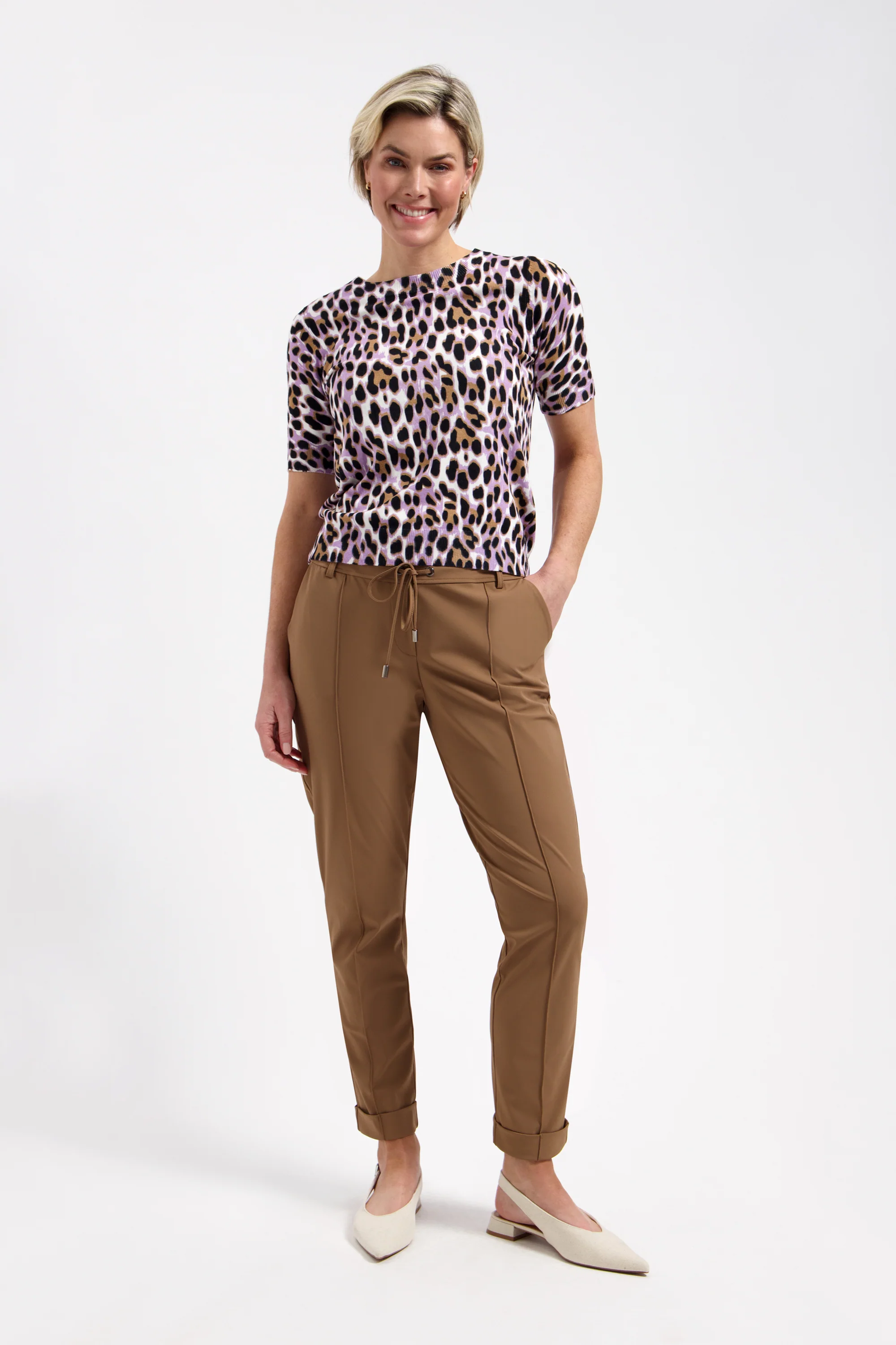 Blouse Sage Sutton Print L28-601-3186 - Image 5