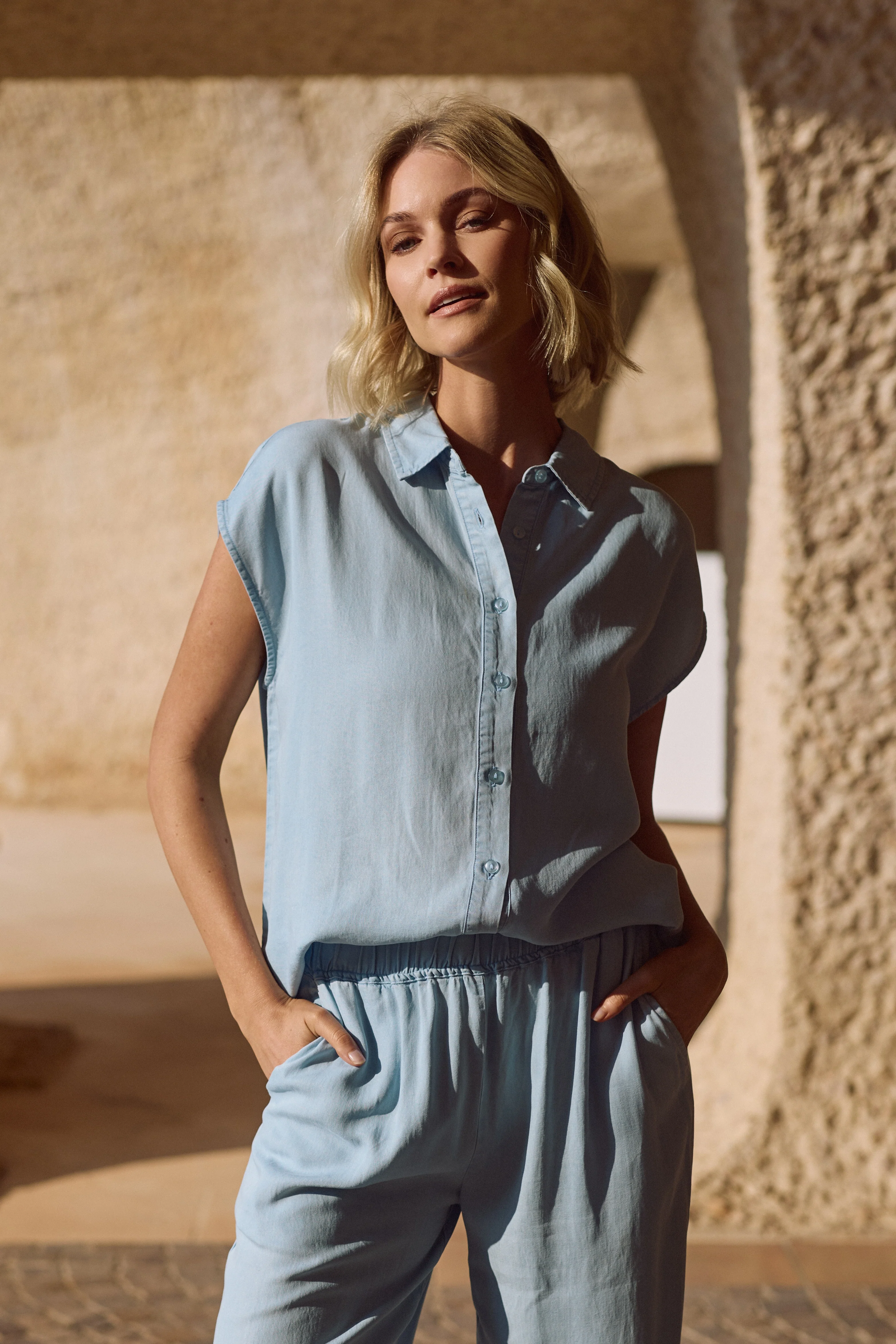 Blouse Sanne Cloudy NKS01170 - Image 3
