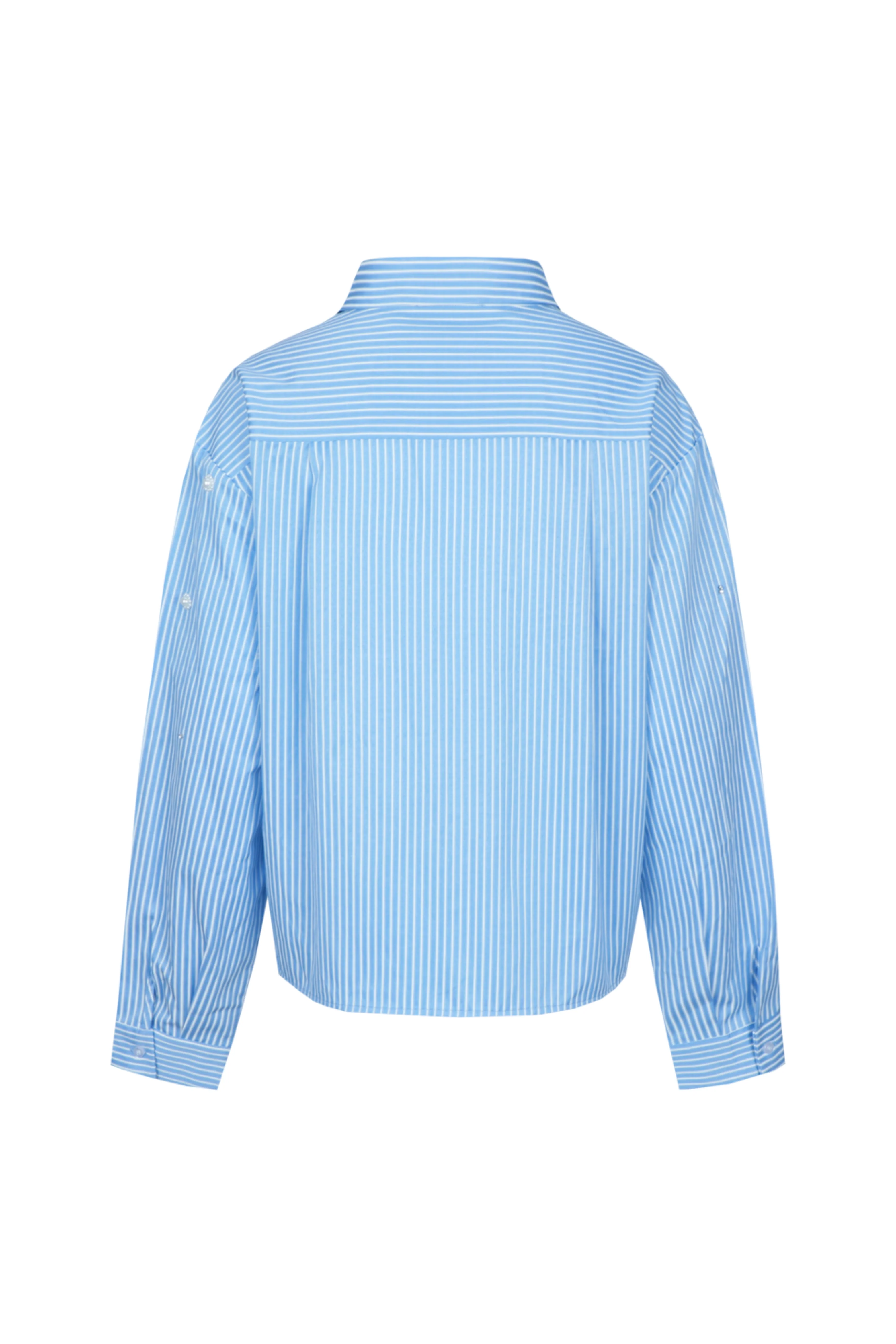 Blouse Wenya Celestial Blue Offwhite - Image 5