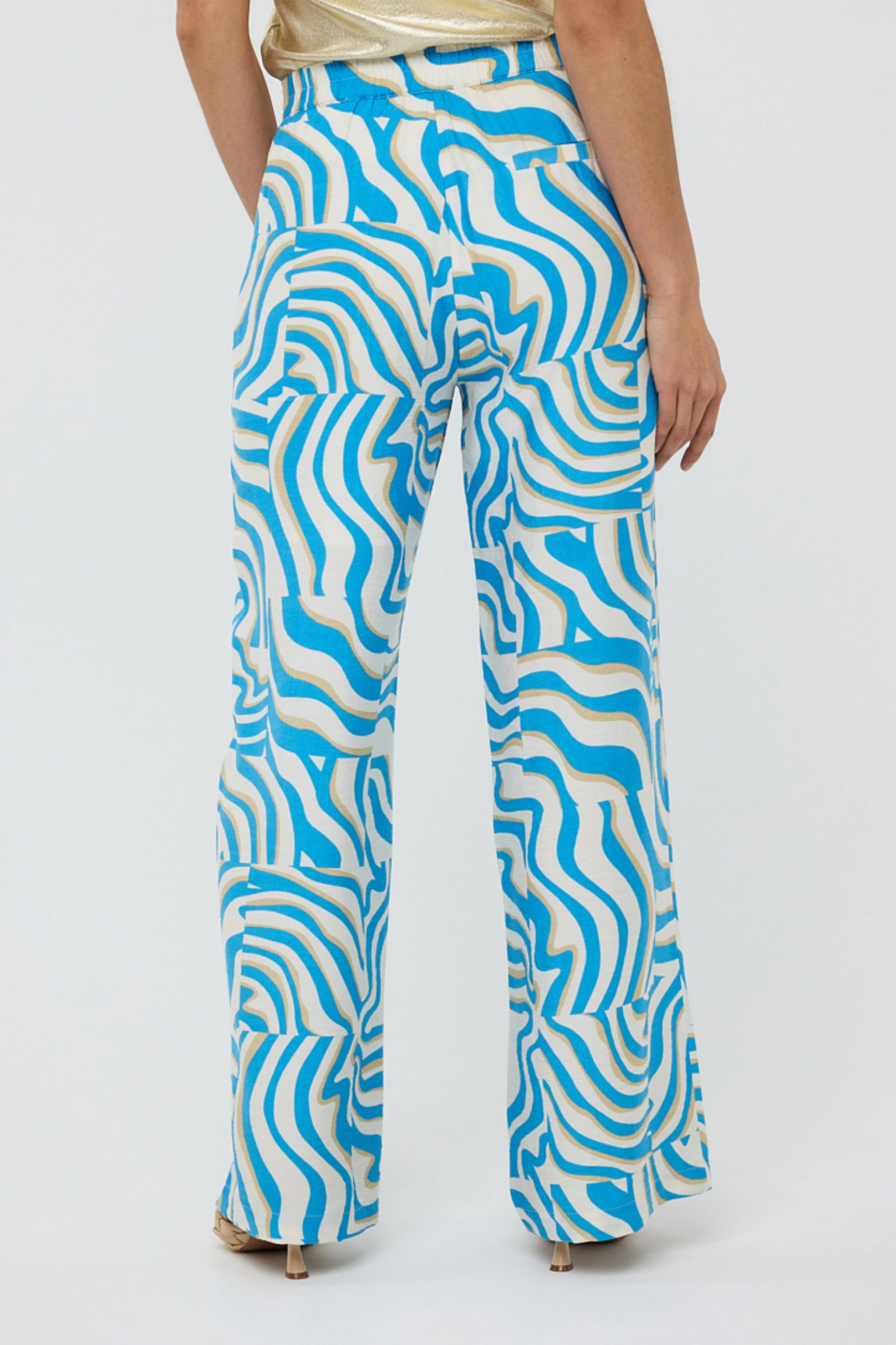 Broek Electric Zebra Print HS25.10215 - Image 8