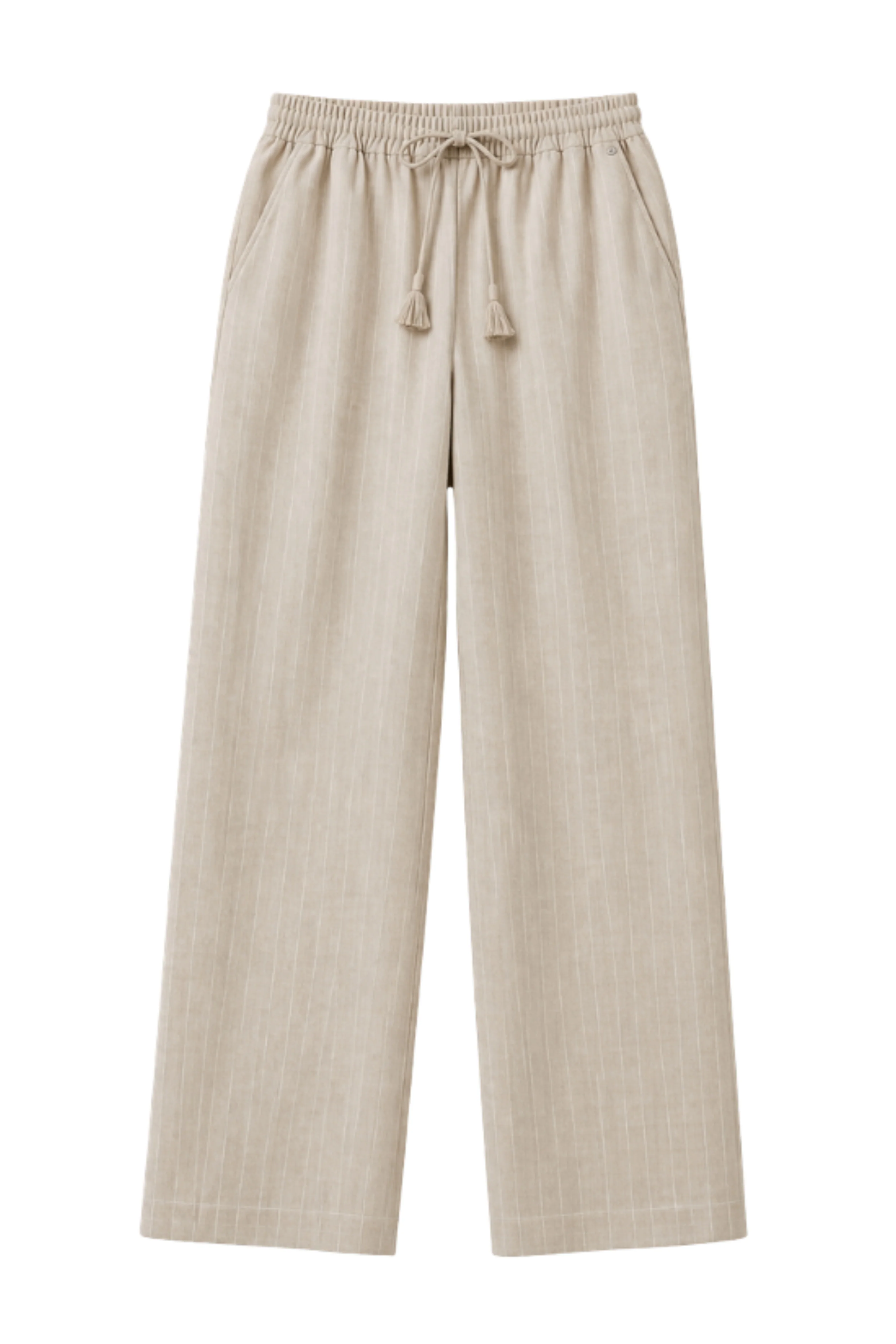 Broek Jessie Sand Stripe Linnen - Image 2