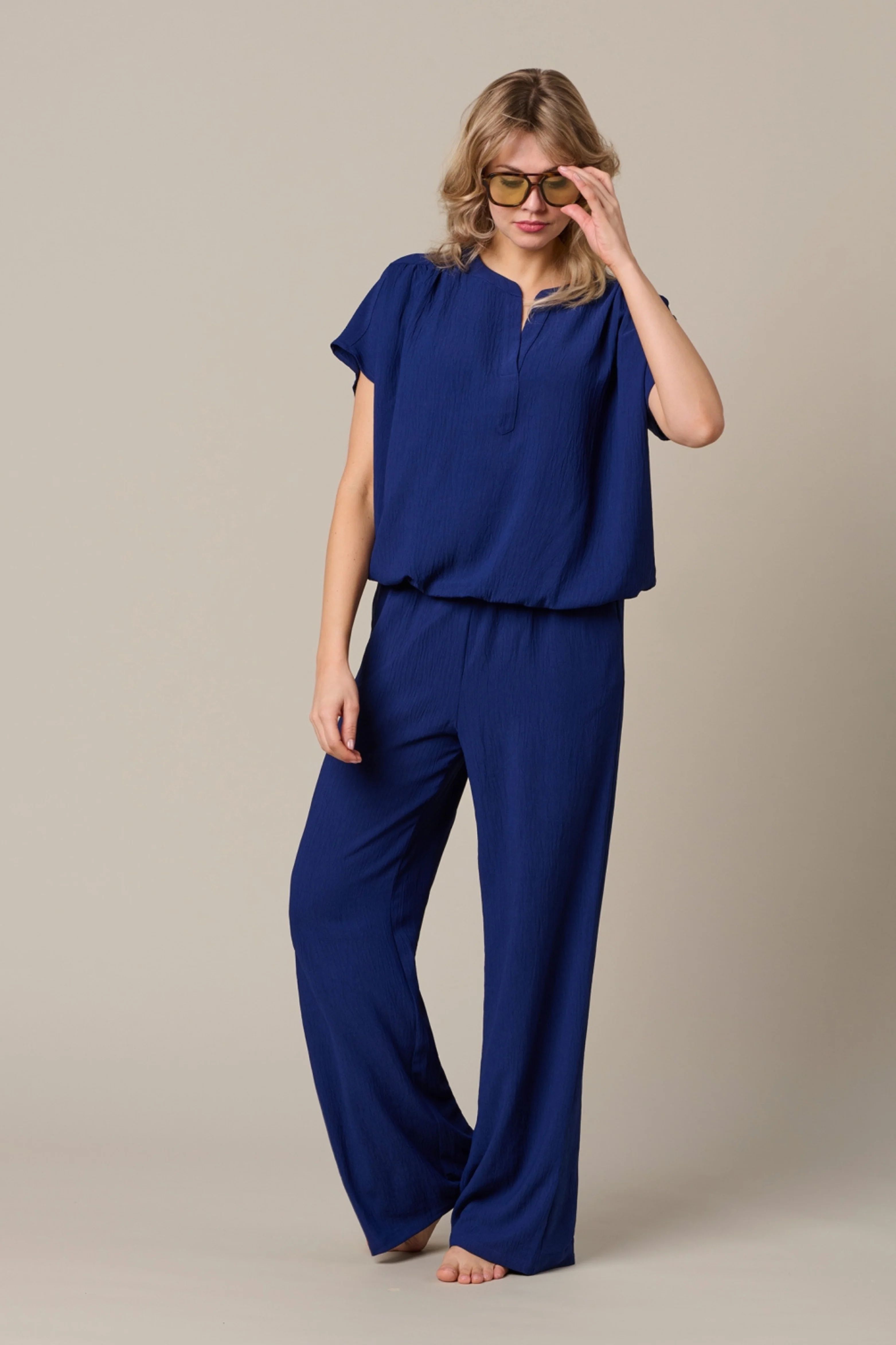 Broek Julie Ink Blue PA443 - Image 3