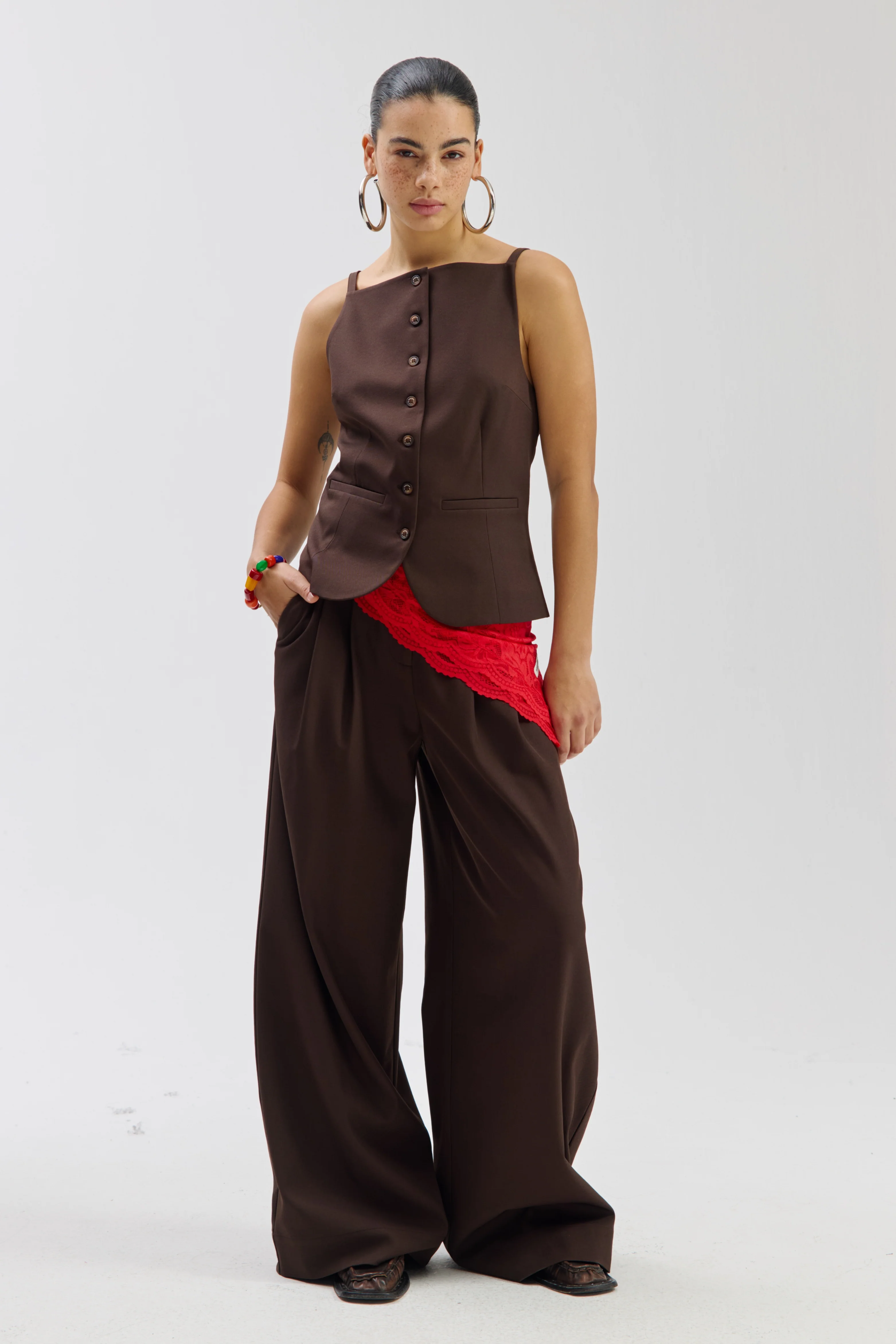 Broek Mason Saddle Brown SS6N102 - Image 5
