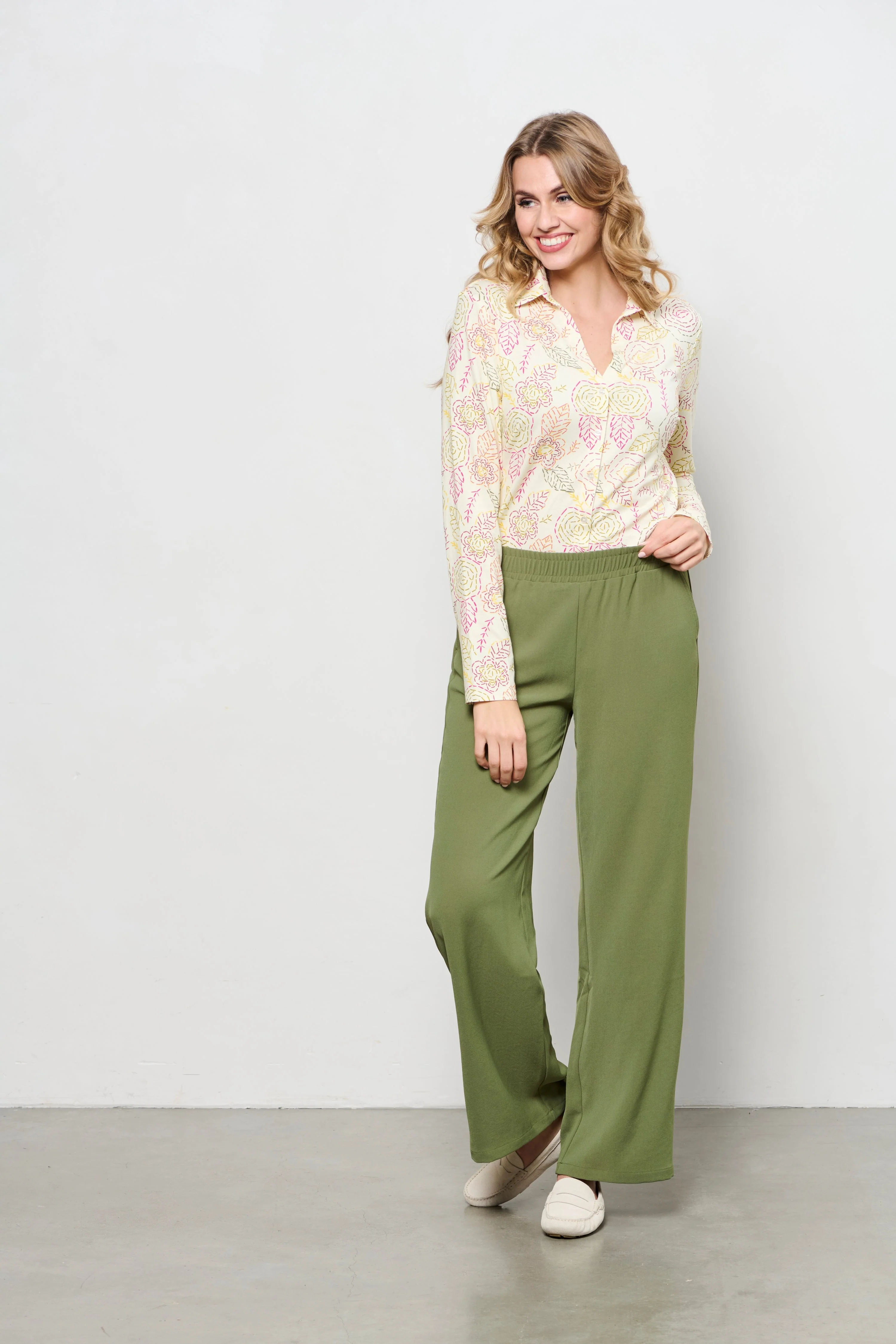 Broek Nadine Olive PA352 - Image 6
