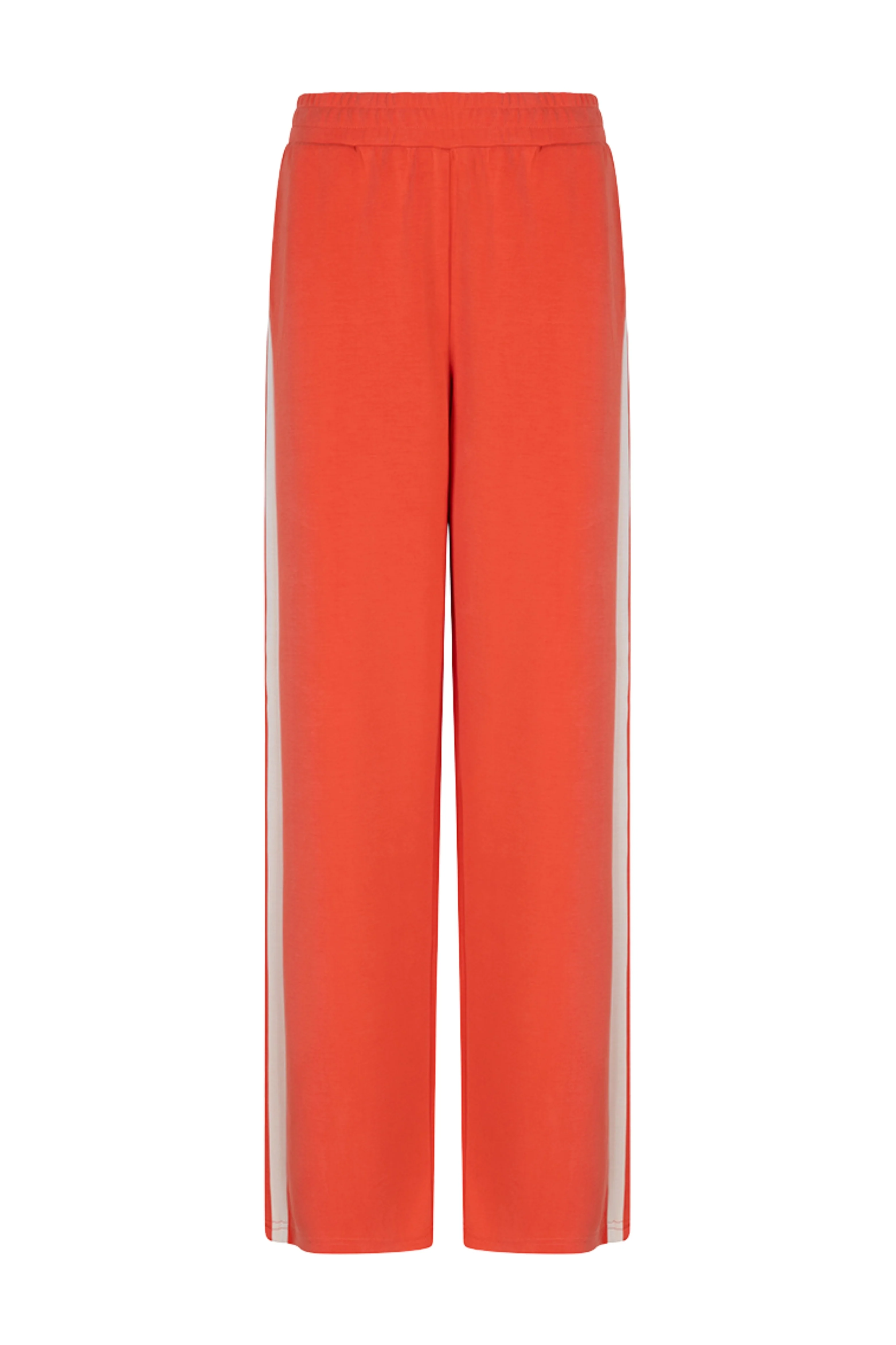 Broek Wide Stripe Modal Chili Red SP26.05006 - Image 7