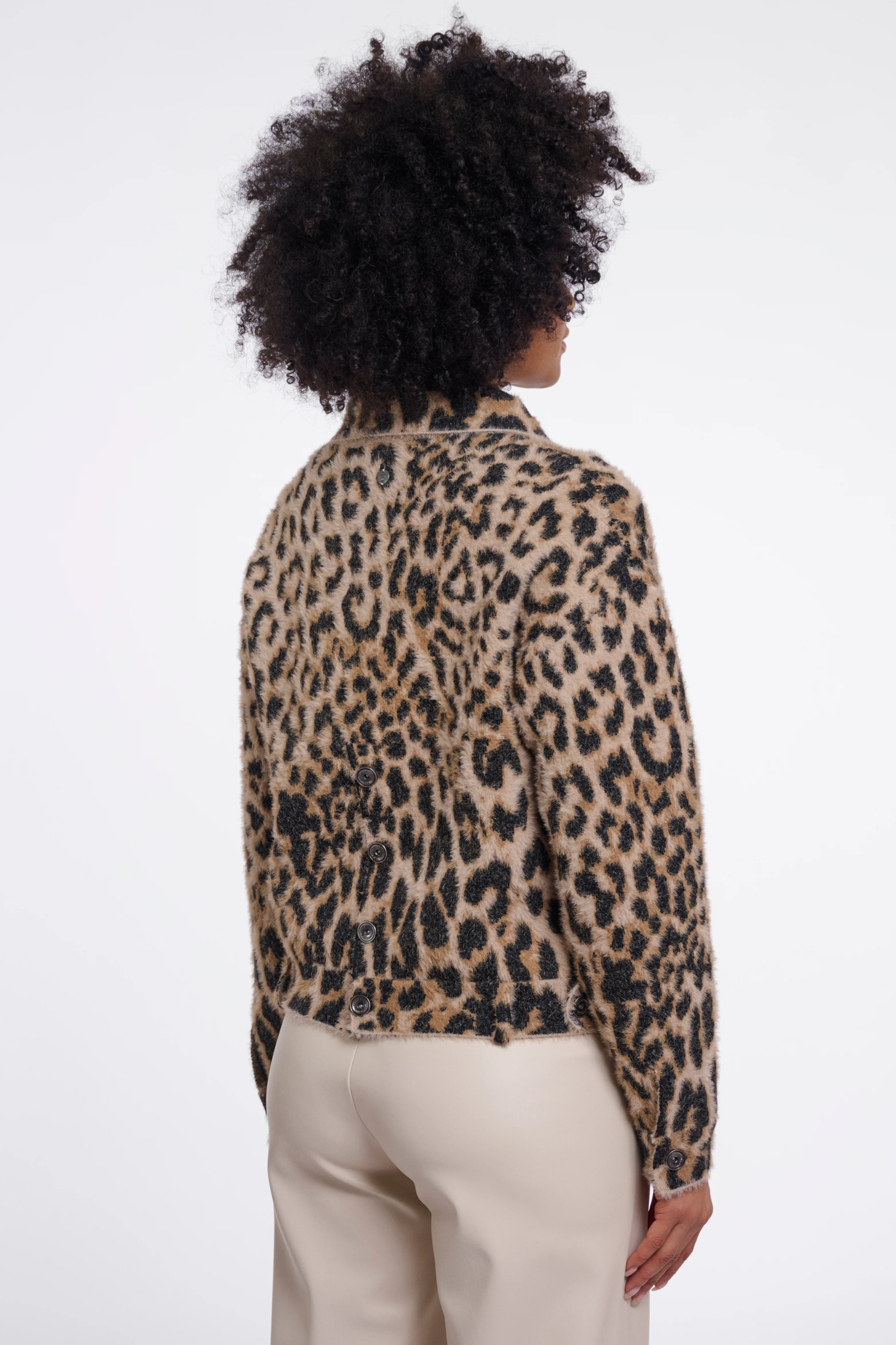 Jacket Bubbly Light Leopard - Image 2