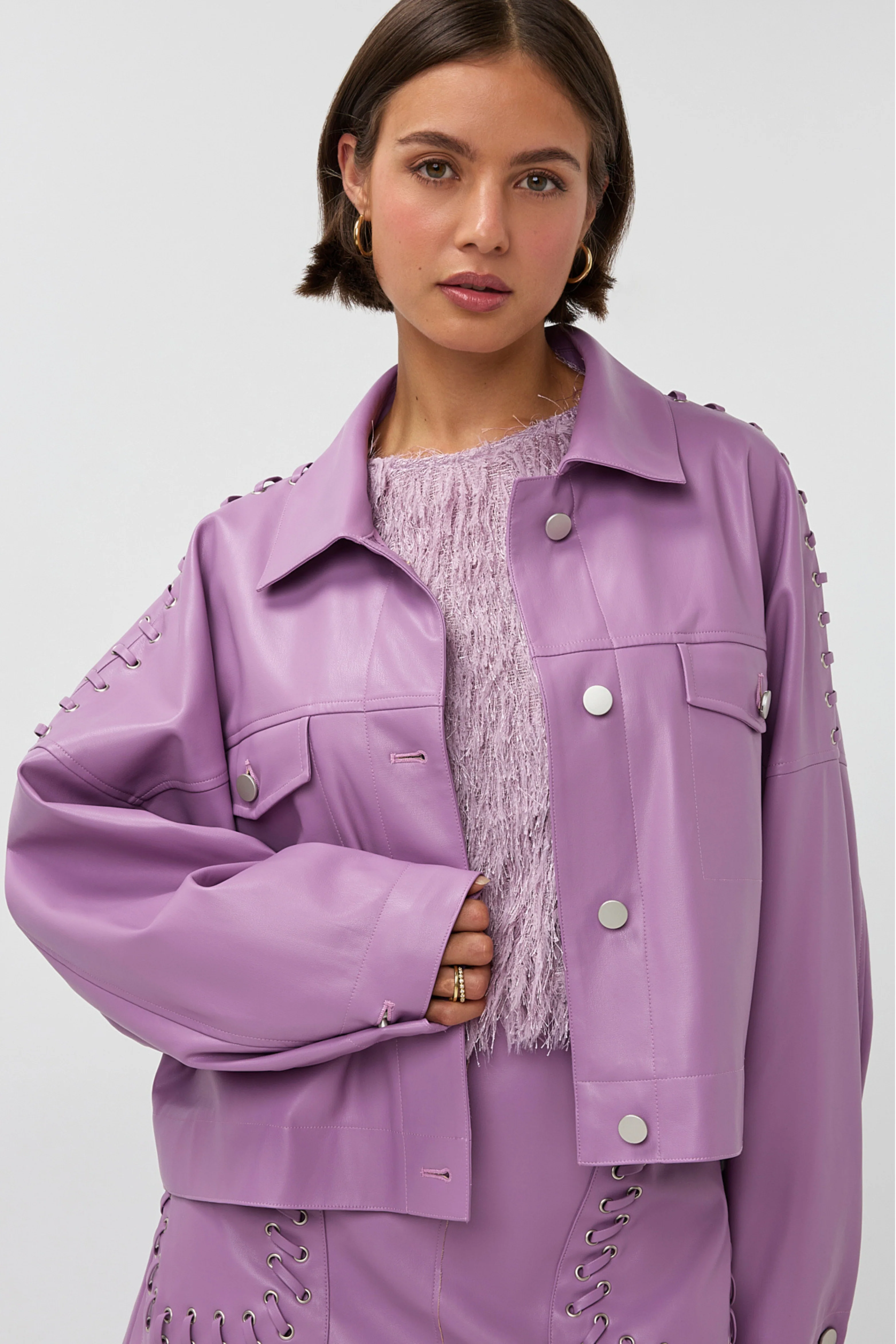 Jacket Elina Lila - Image 2