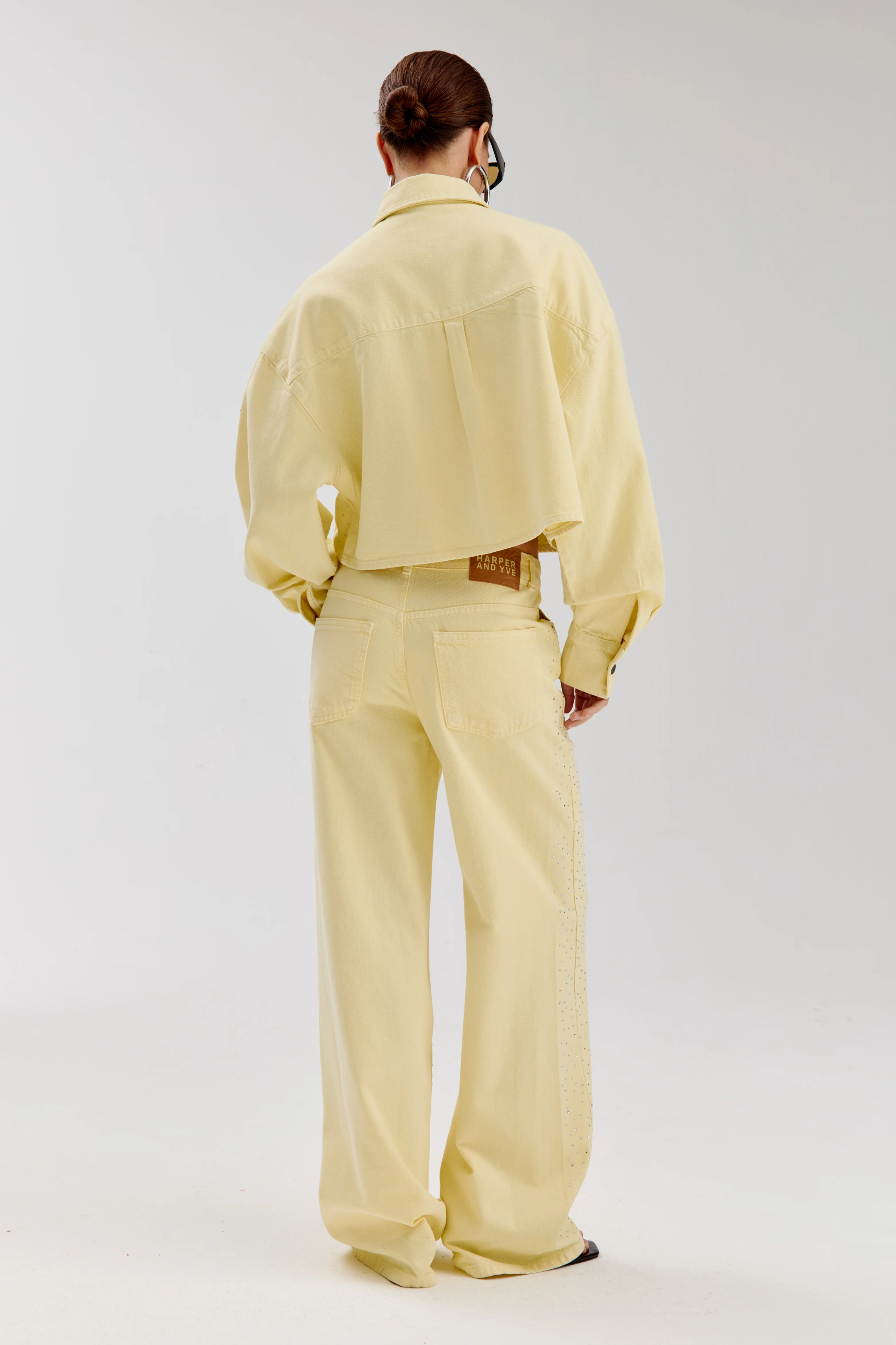 Jacket Sam Light Yellow SS6D601 - Image 7