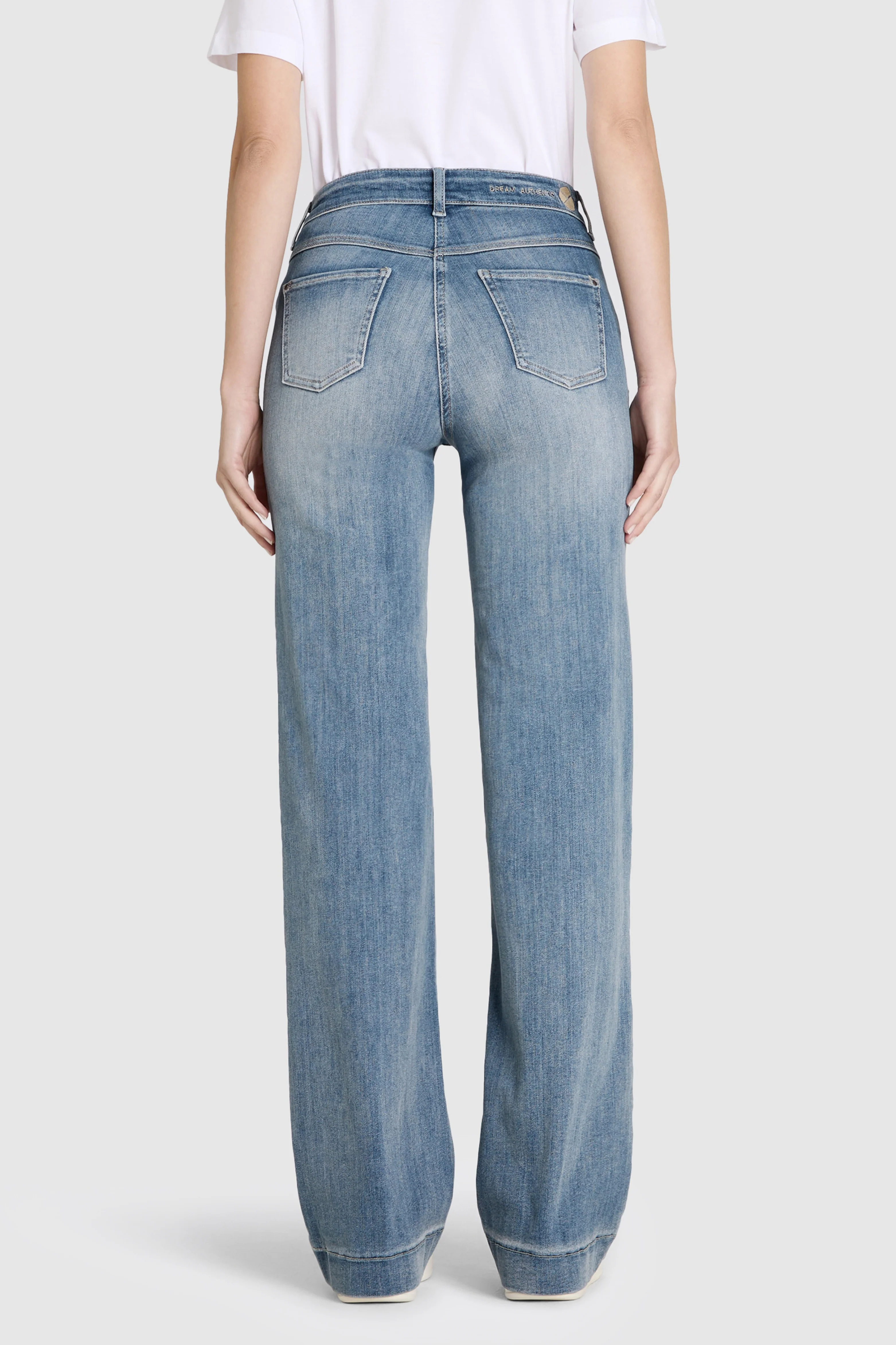 Jeans Dream Wide Authentic Sky Blue Wash 5439-D403 L32 - Image 3