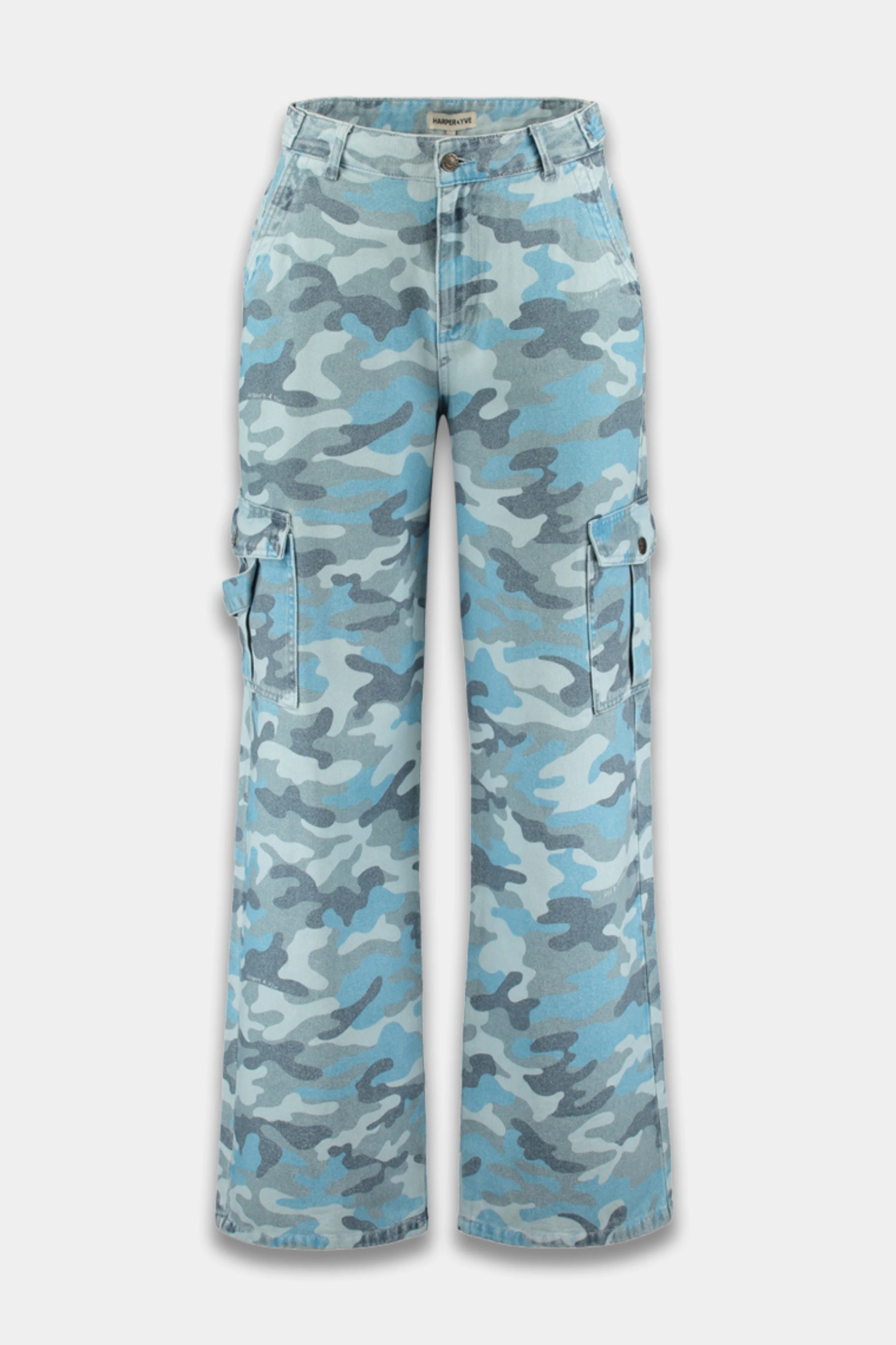 Jeans Stella Blue Camo SS6D101 - Image 3