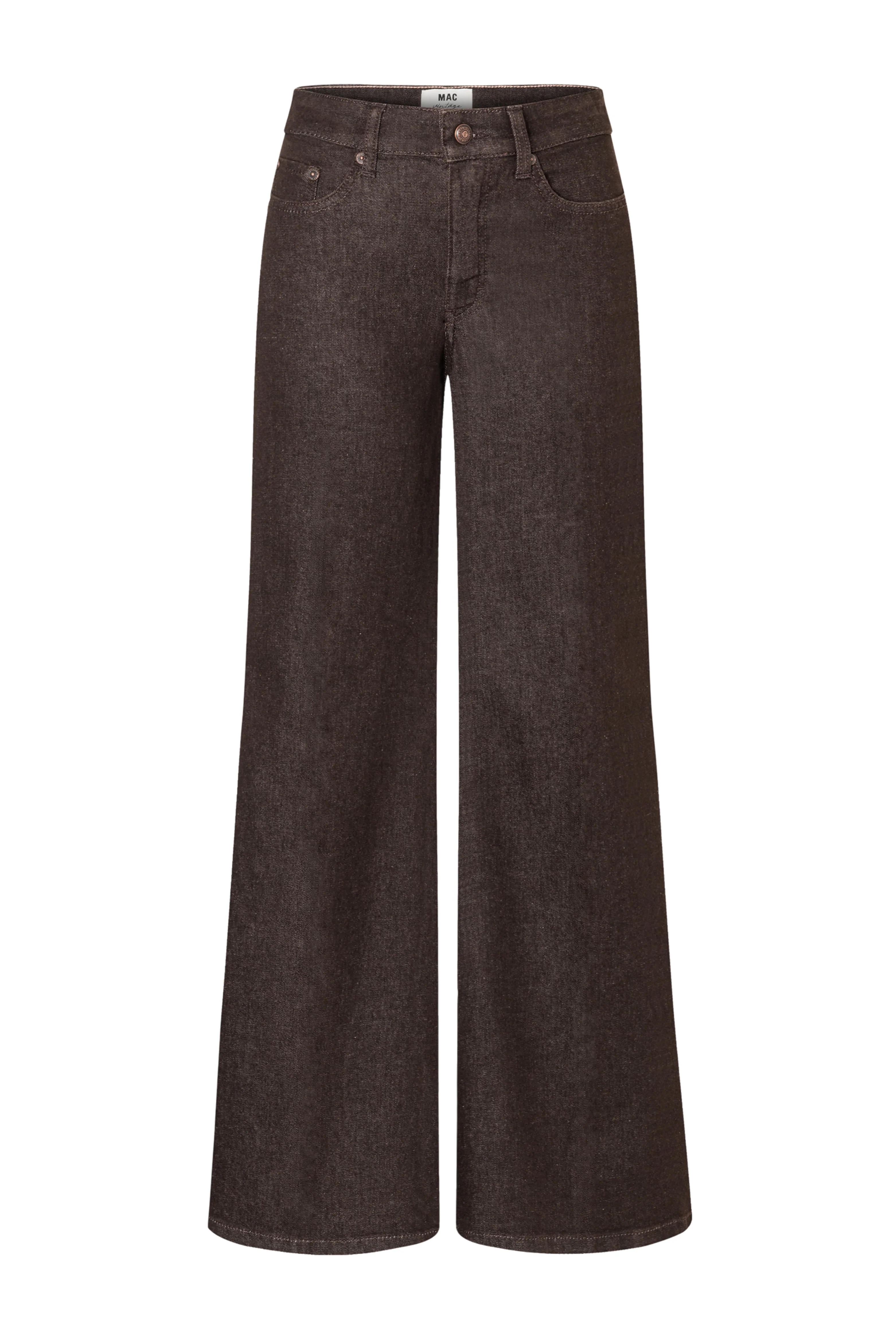 Jeans Wide Brown Rinsed 5239-D799 L34