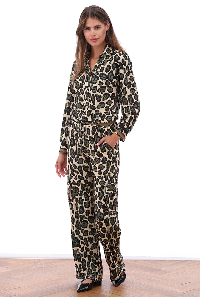 Jumpsuit Met Luipaard Design B110-P014 - Image 3