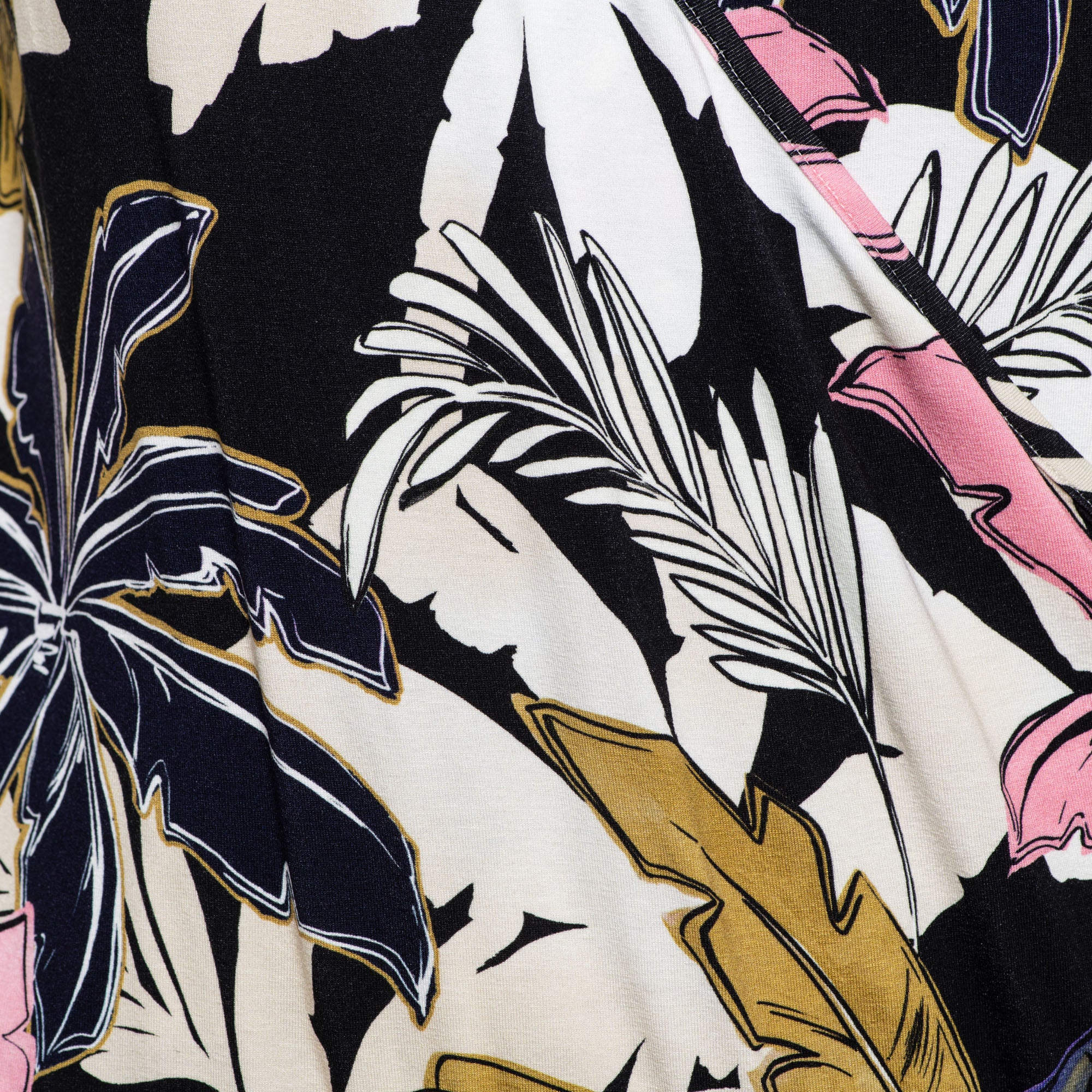 Jumpsuit Pancha Palm Black Multi JU111 - Image 8