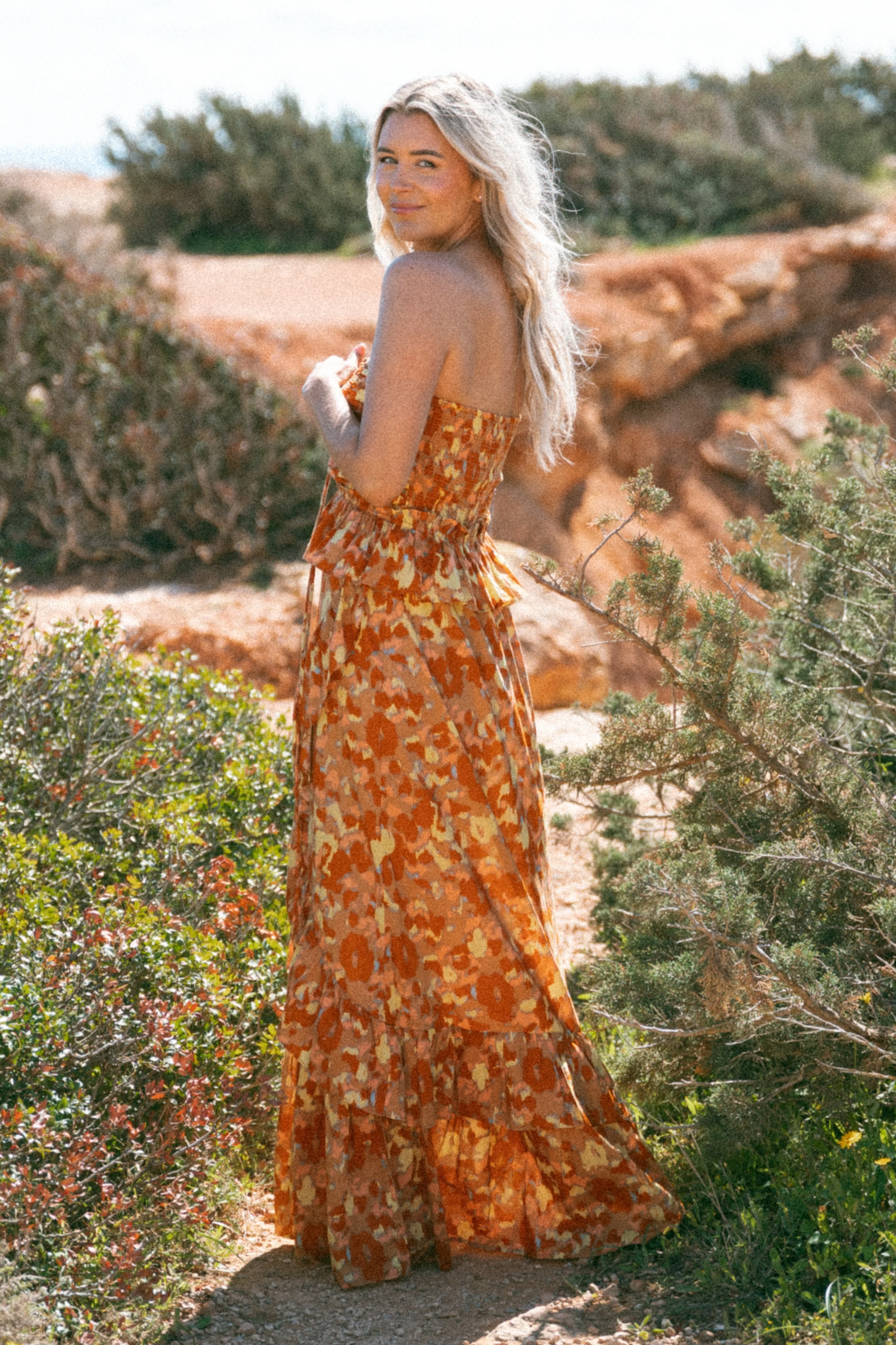 Jurk Eivissa Orange - Image 4