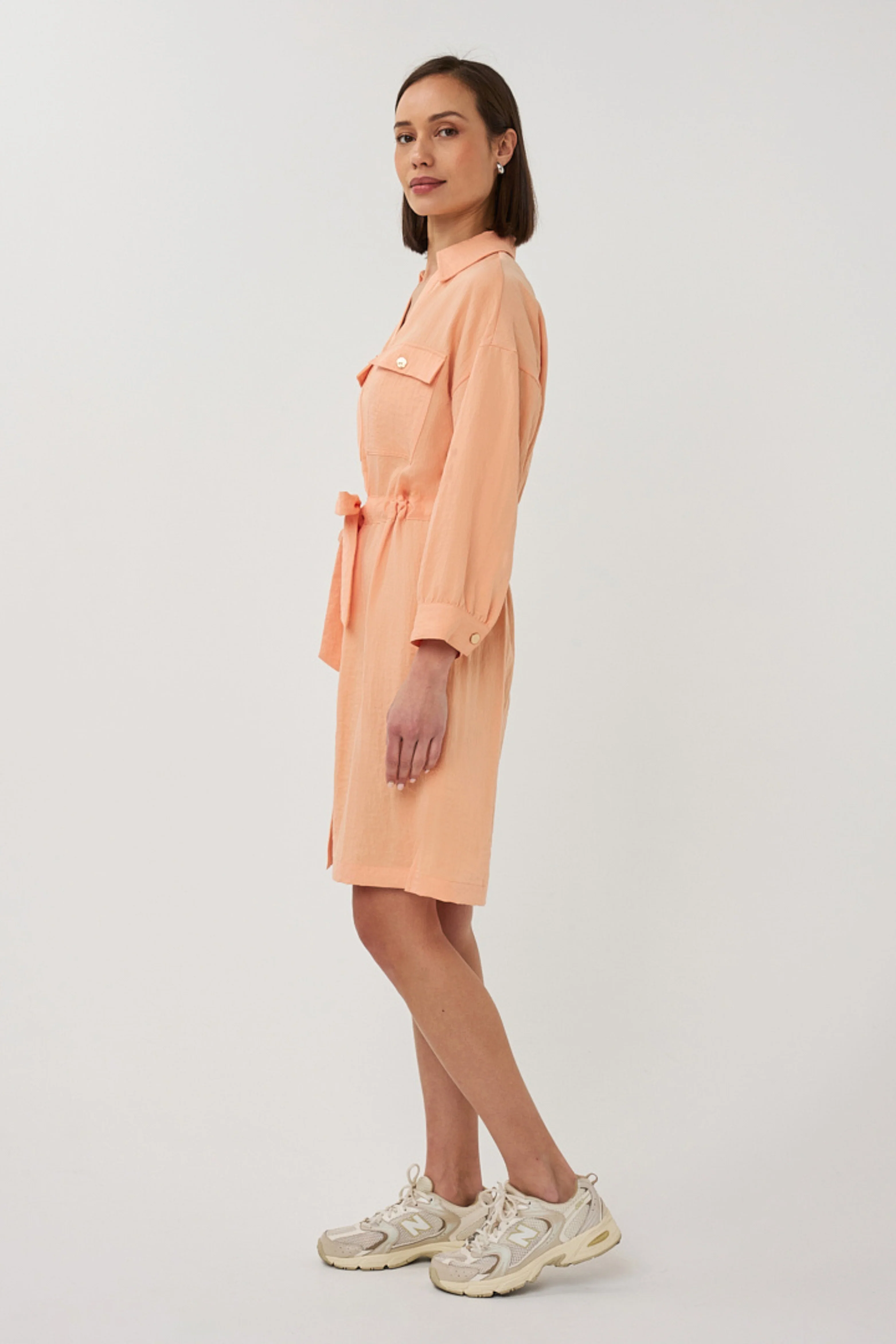 Jurk Fine Crinkle Bellini SP26.10036 - Image 8