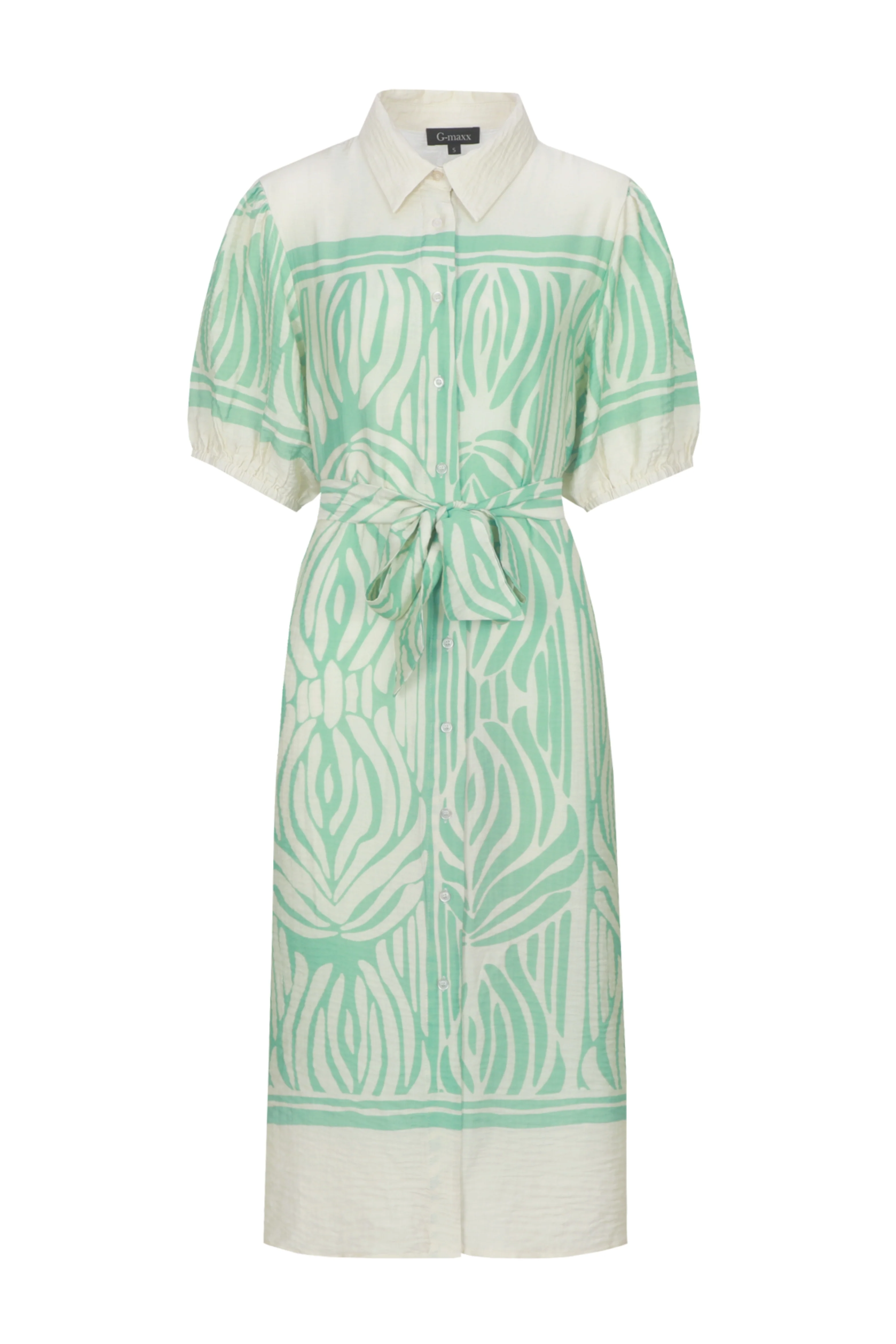 Jurk Jiska Sand Fresh Green - Image 2
