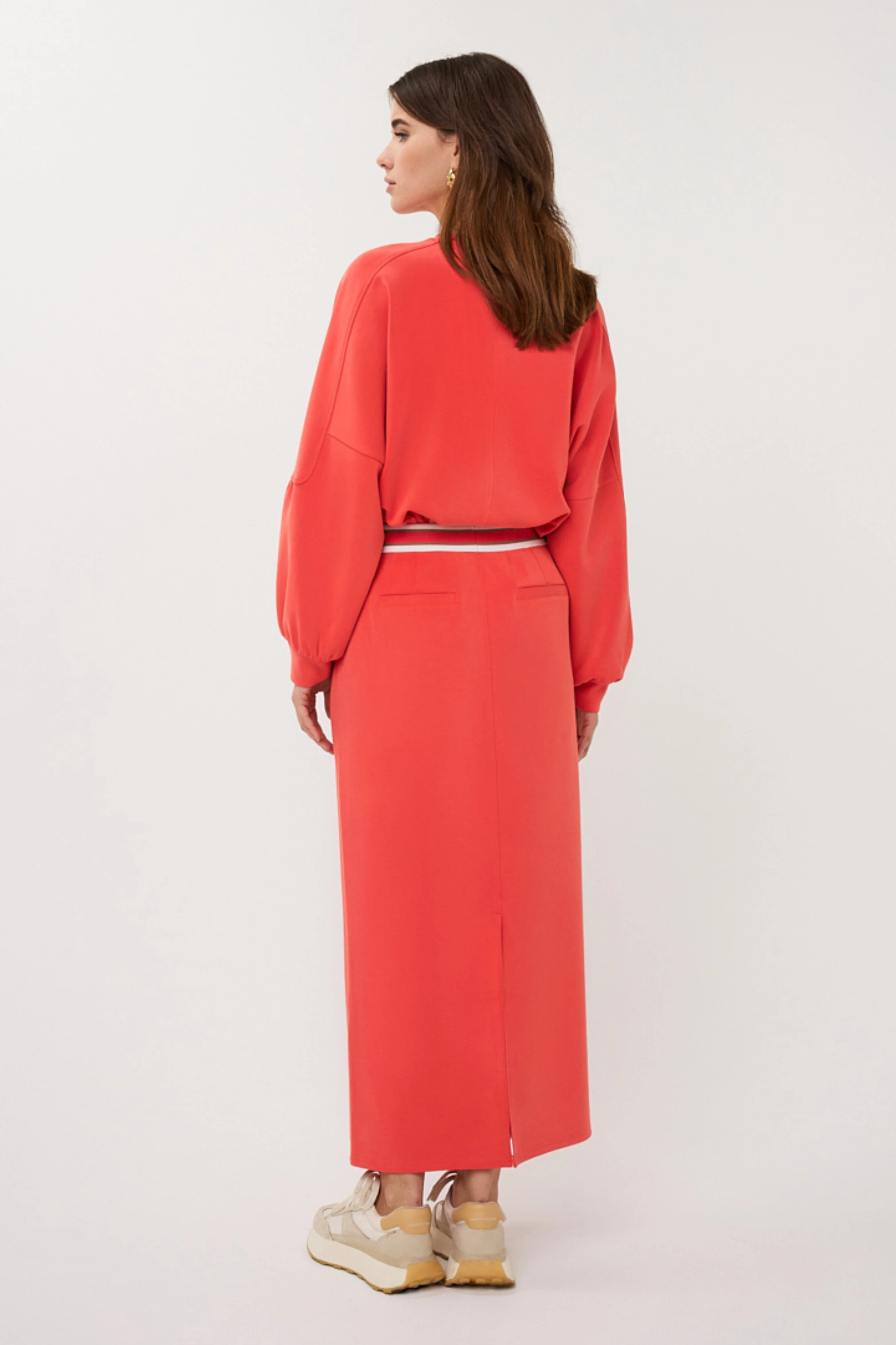 Rok Long Fancy WB Wide Modal Chili Red SP26.05004 - Image 7