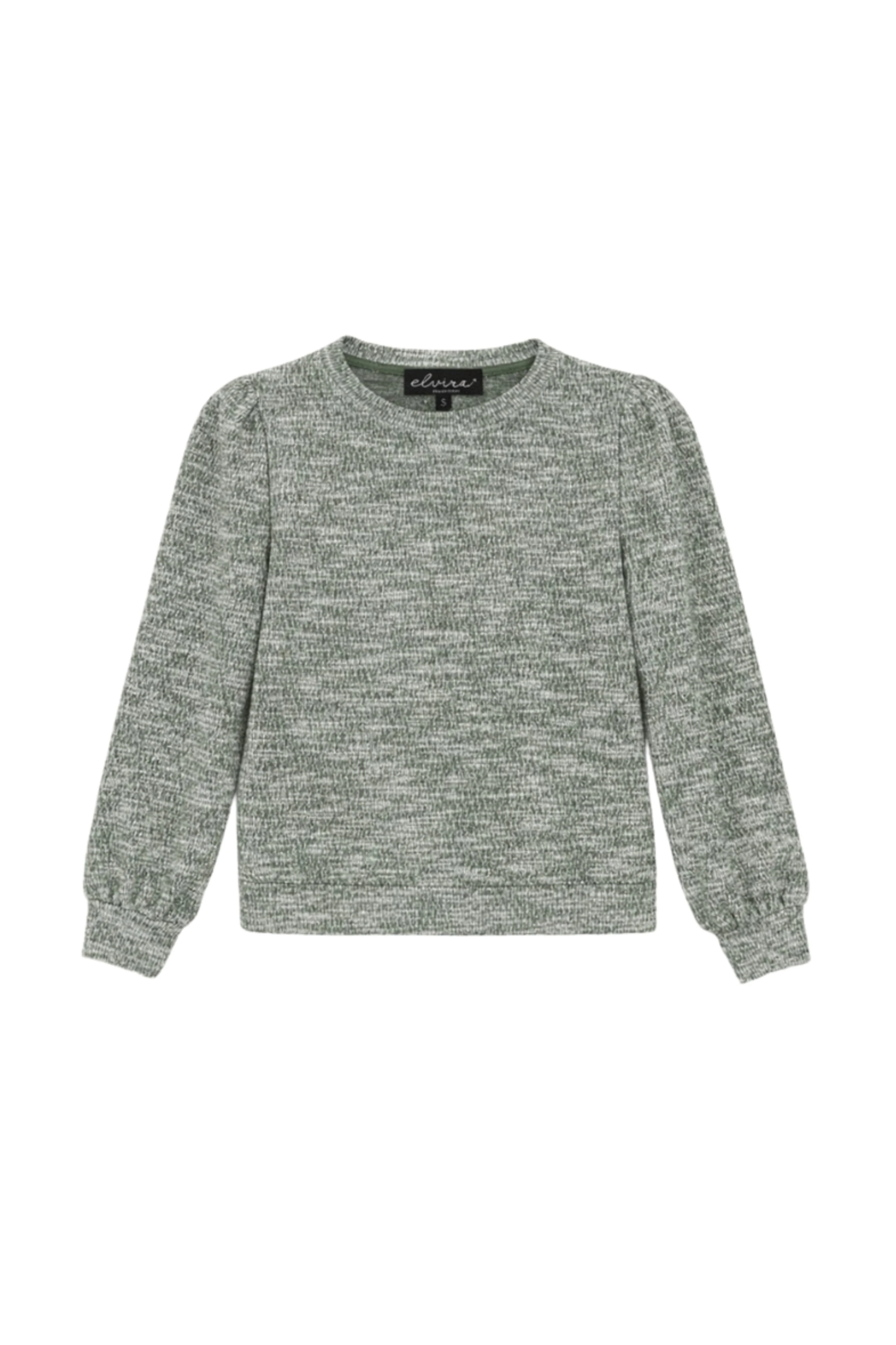 Sweater Angela Khaki Melange - Image 2