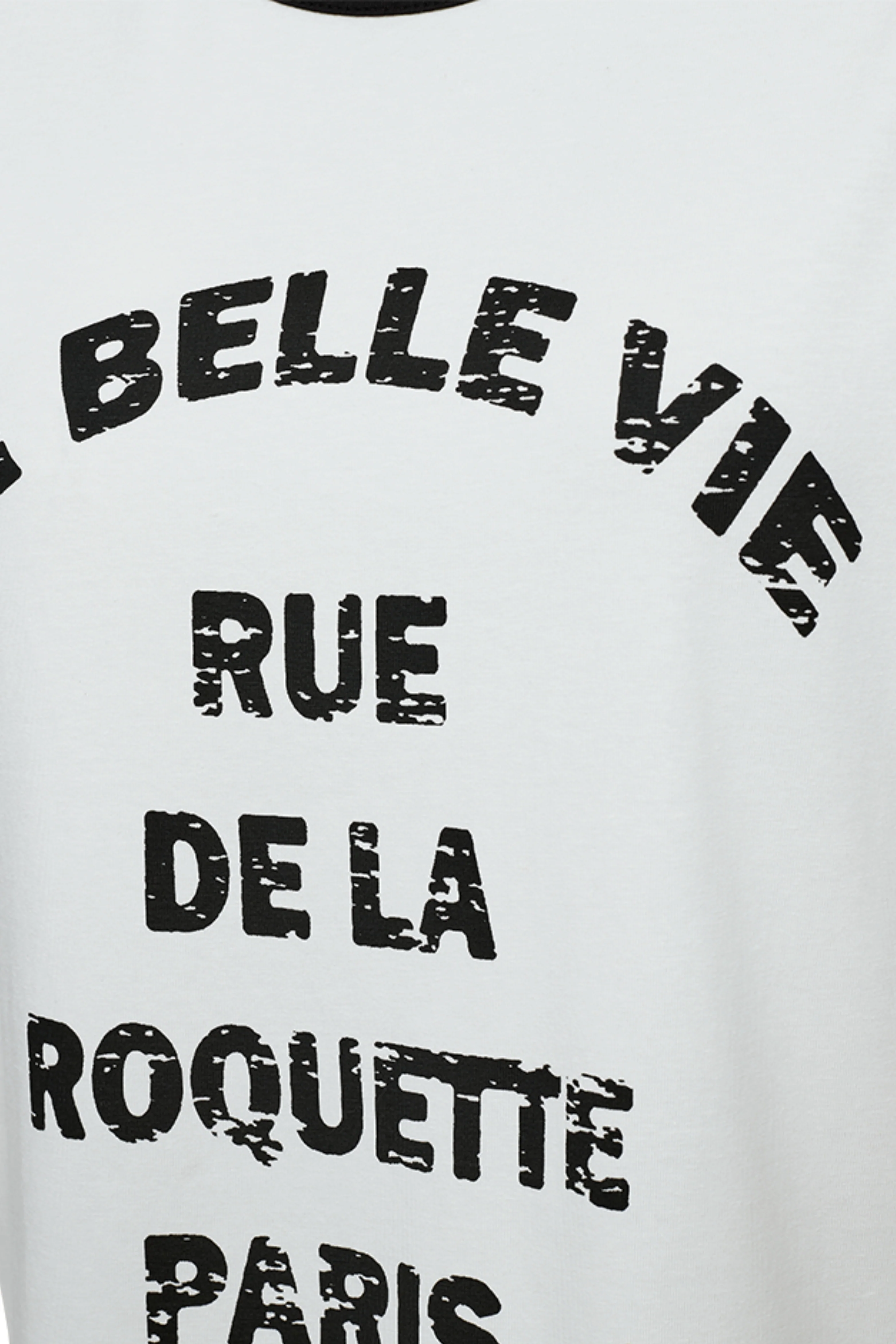 T-shirt Fqfenjal Star Offwhite Black 207658 - Image 5