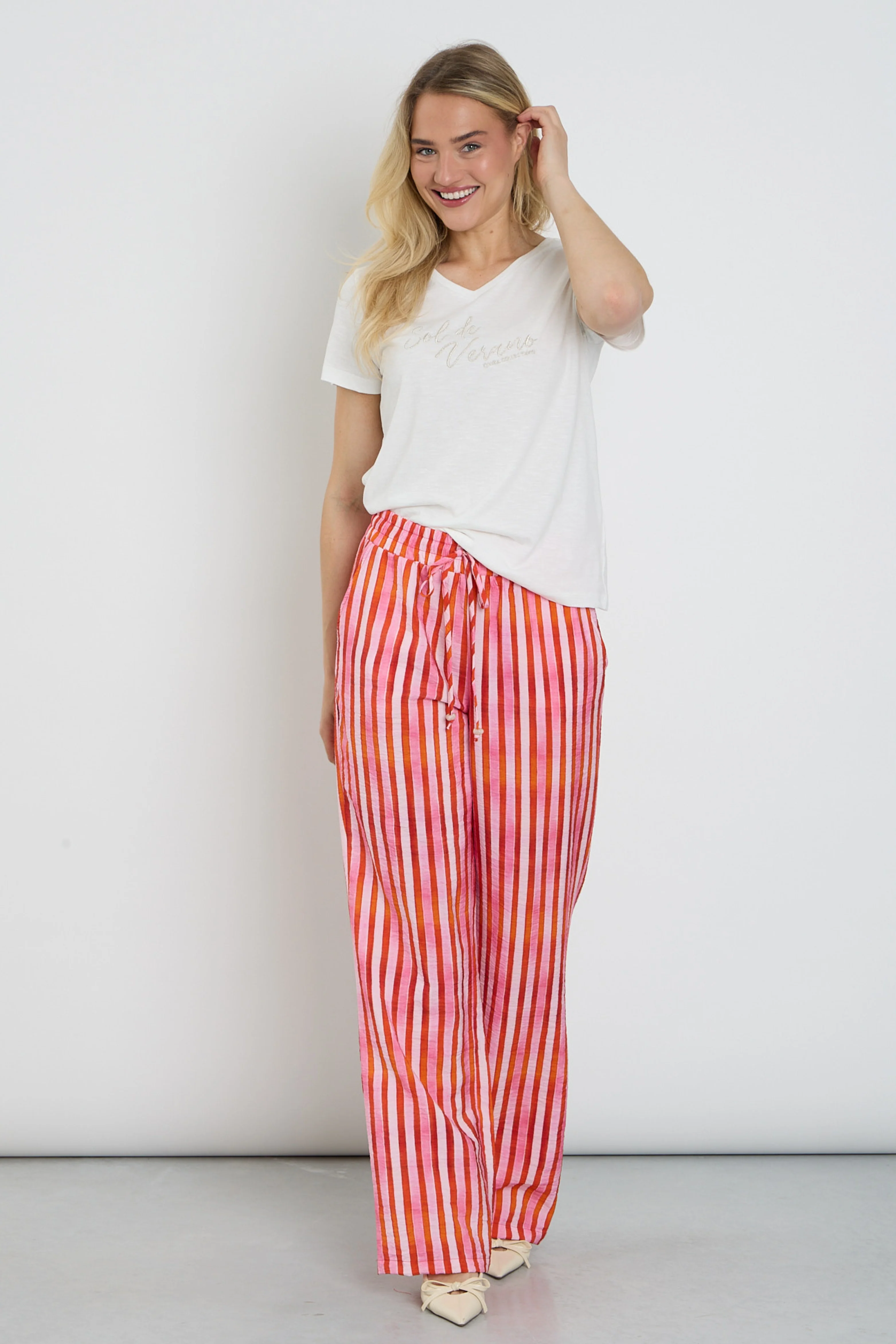 T-shirt Sol Offwhite Silver - Image 5