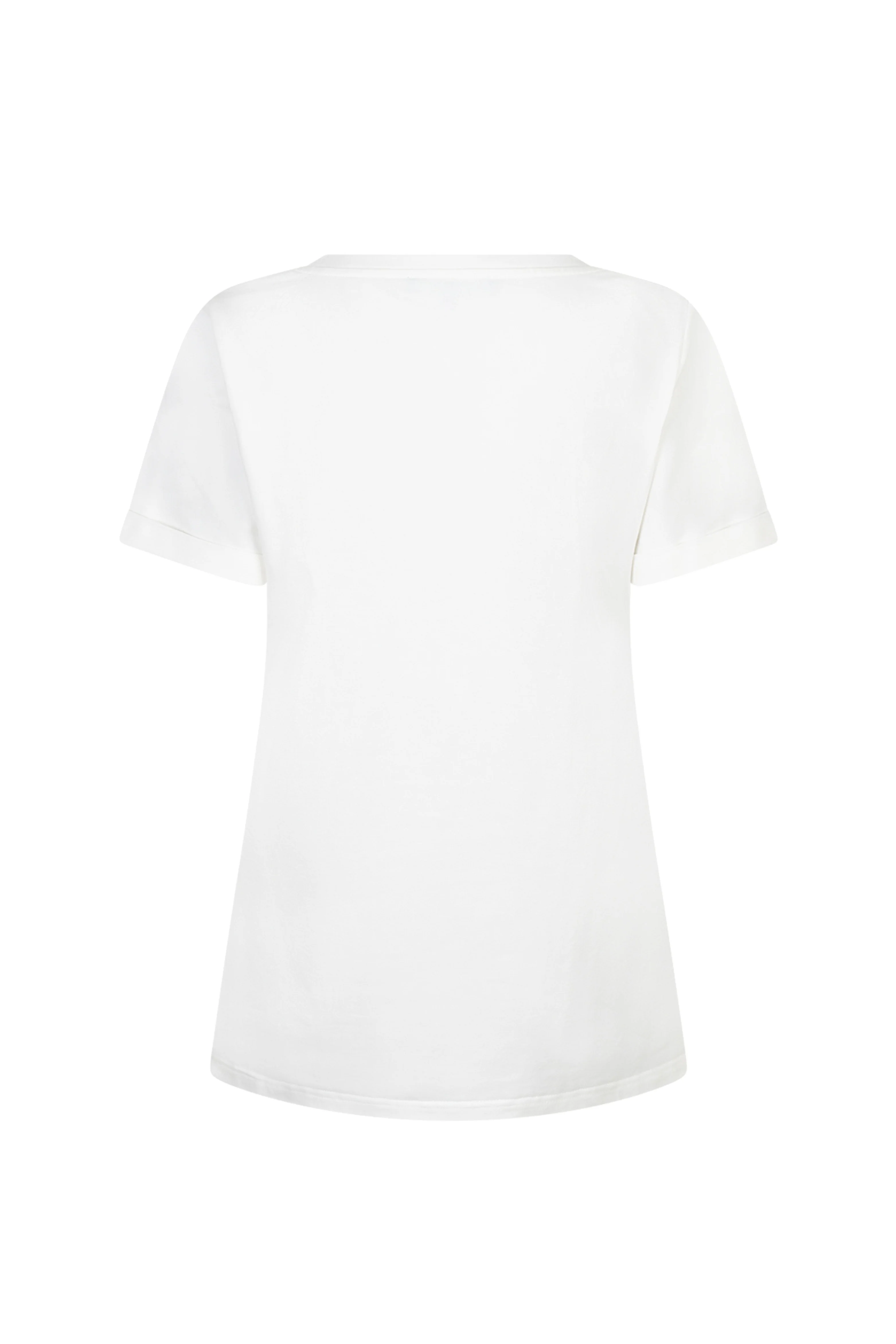 T-shirt Temmy Multi Flower Offwhite Pink SRB4825 - Image 5