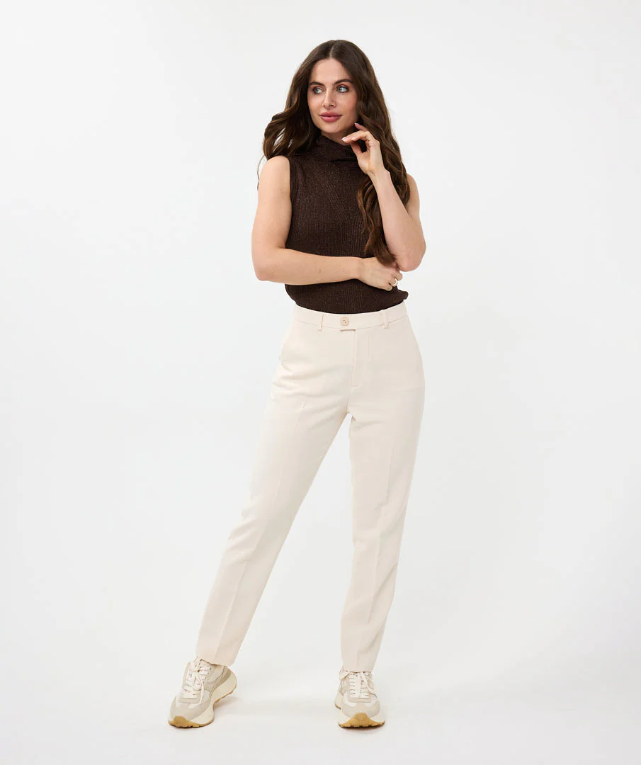 Top slv/lss col lurex Chocolate F24.31500 - Image 7