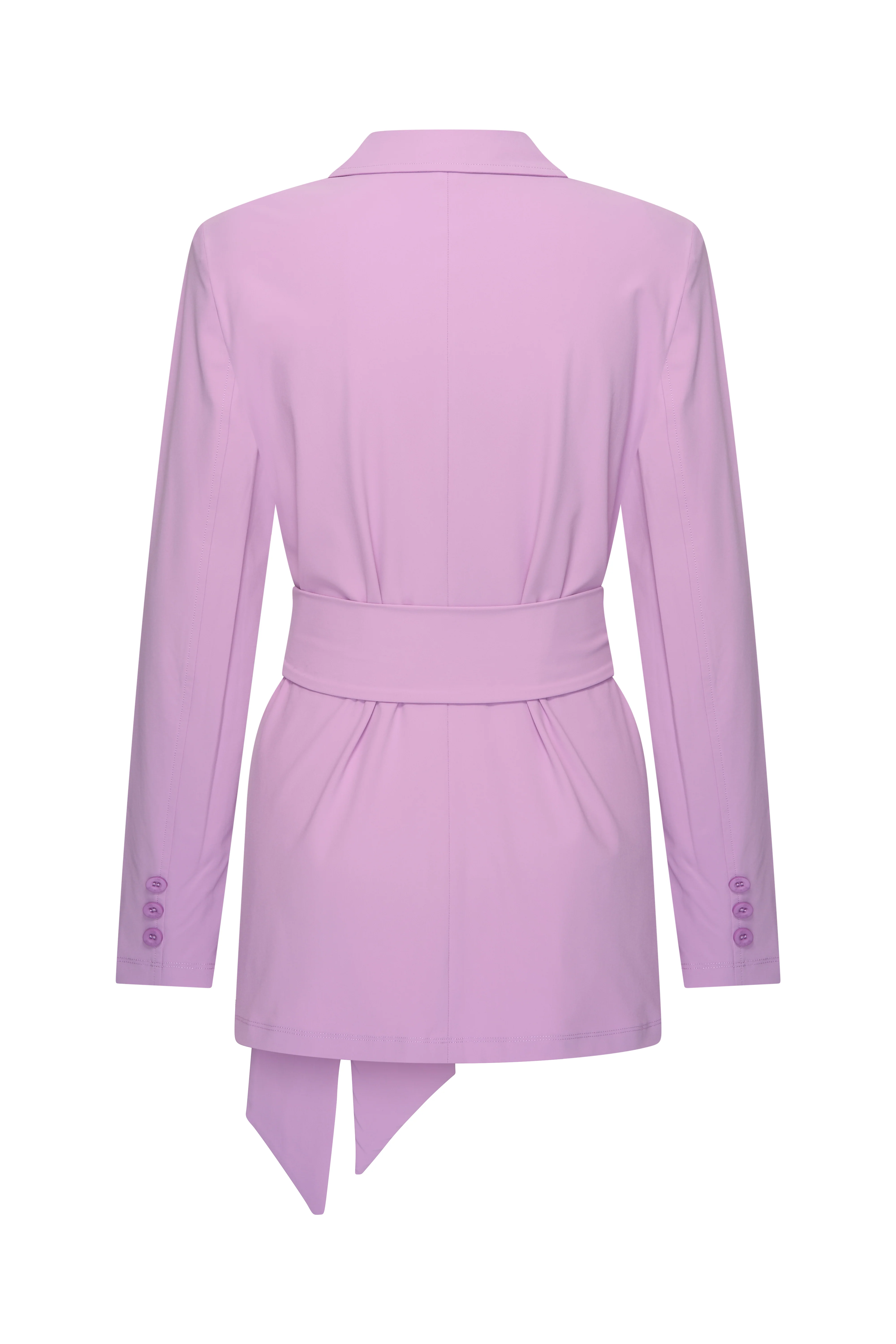 Travel Blazer Belted Milky Lilac 202823 - Image 4
