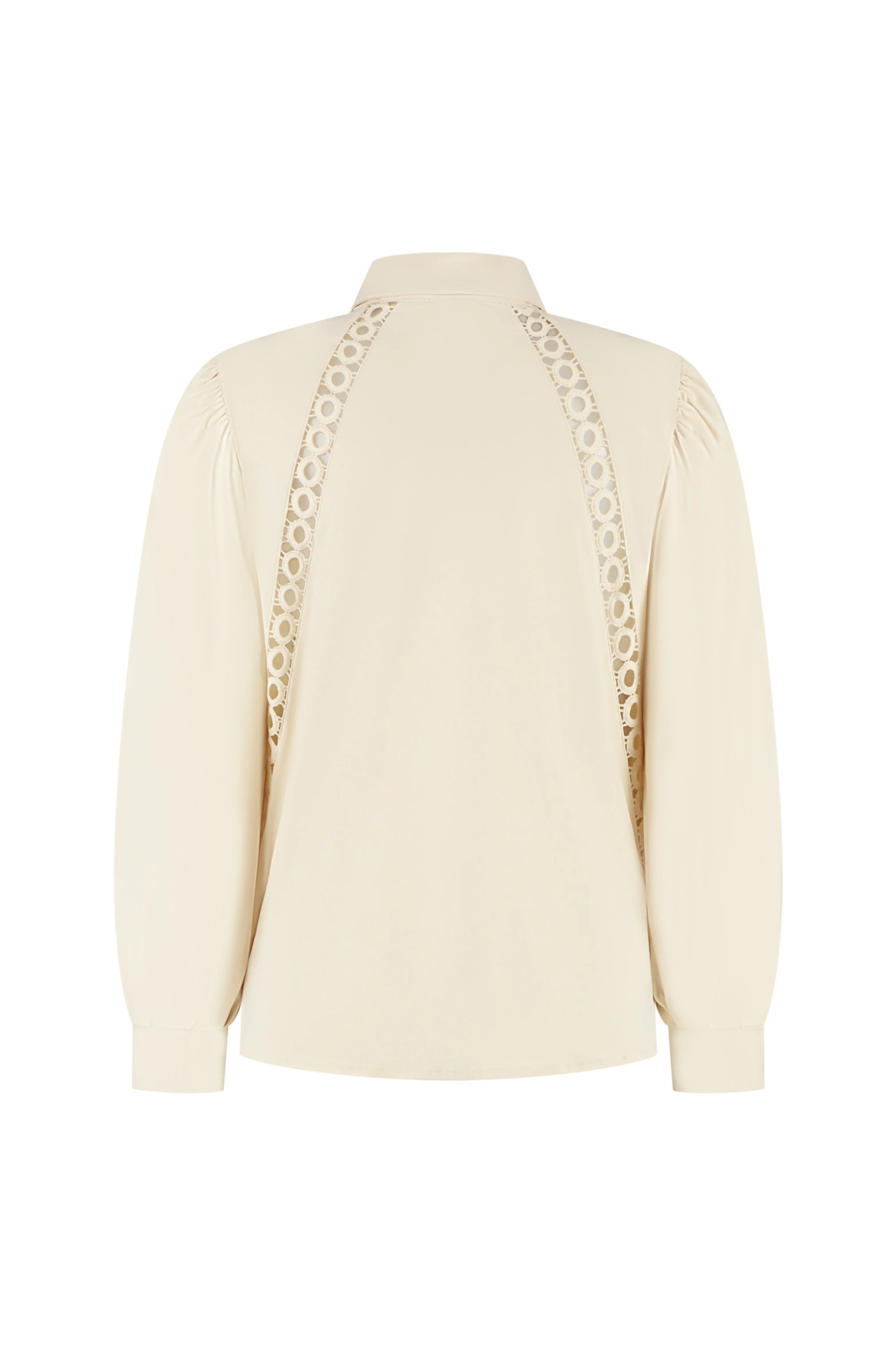Travel Blouse Emmeline Cream L30-375-3116 - Image 5
