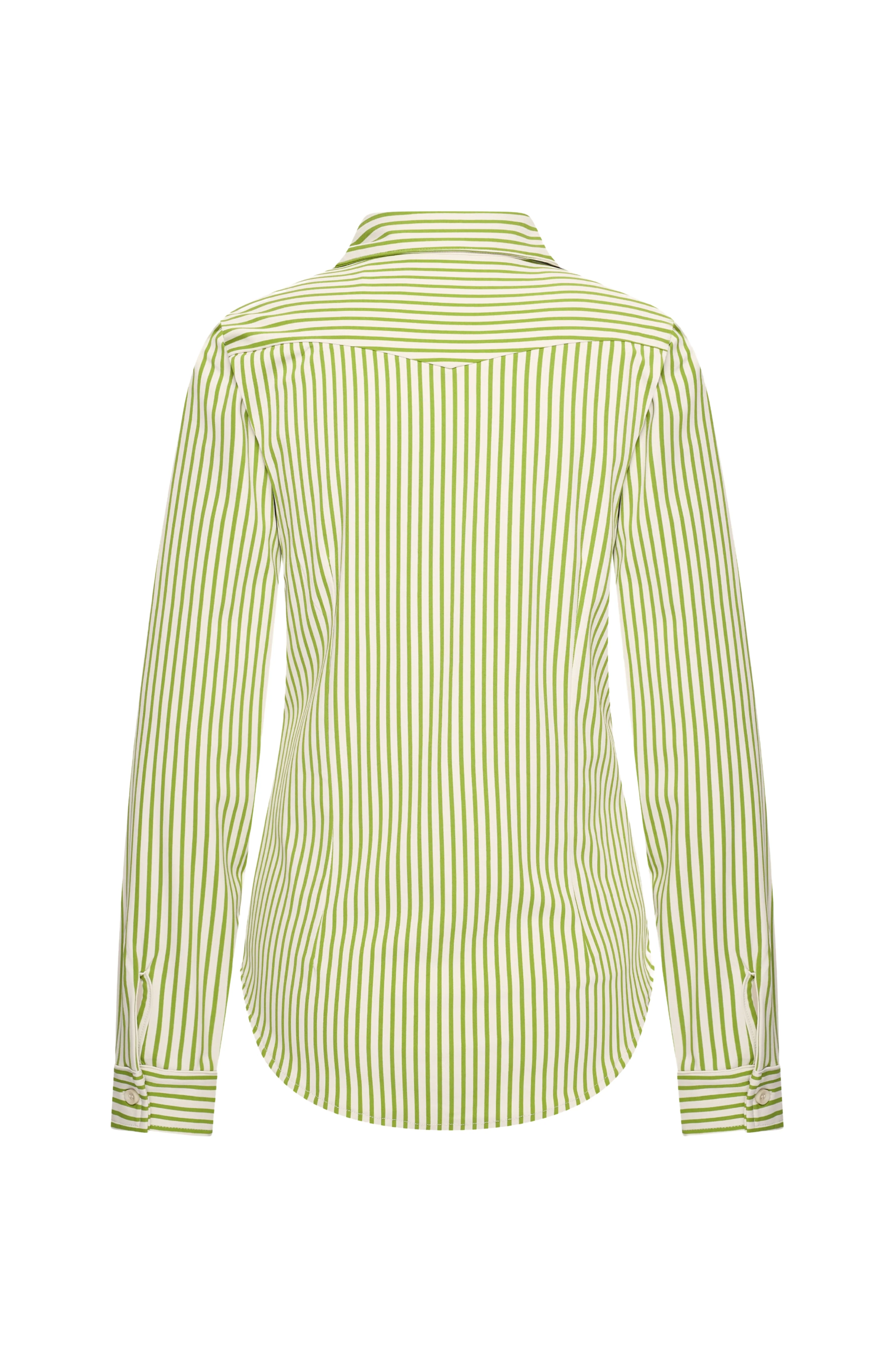Travel Blouse Streep Print Kelp Forest Kit 60840 - Image 2