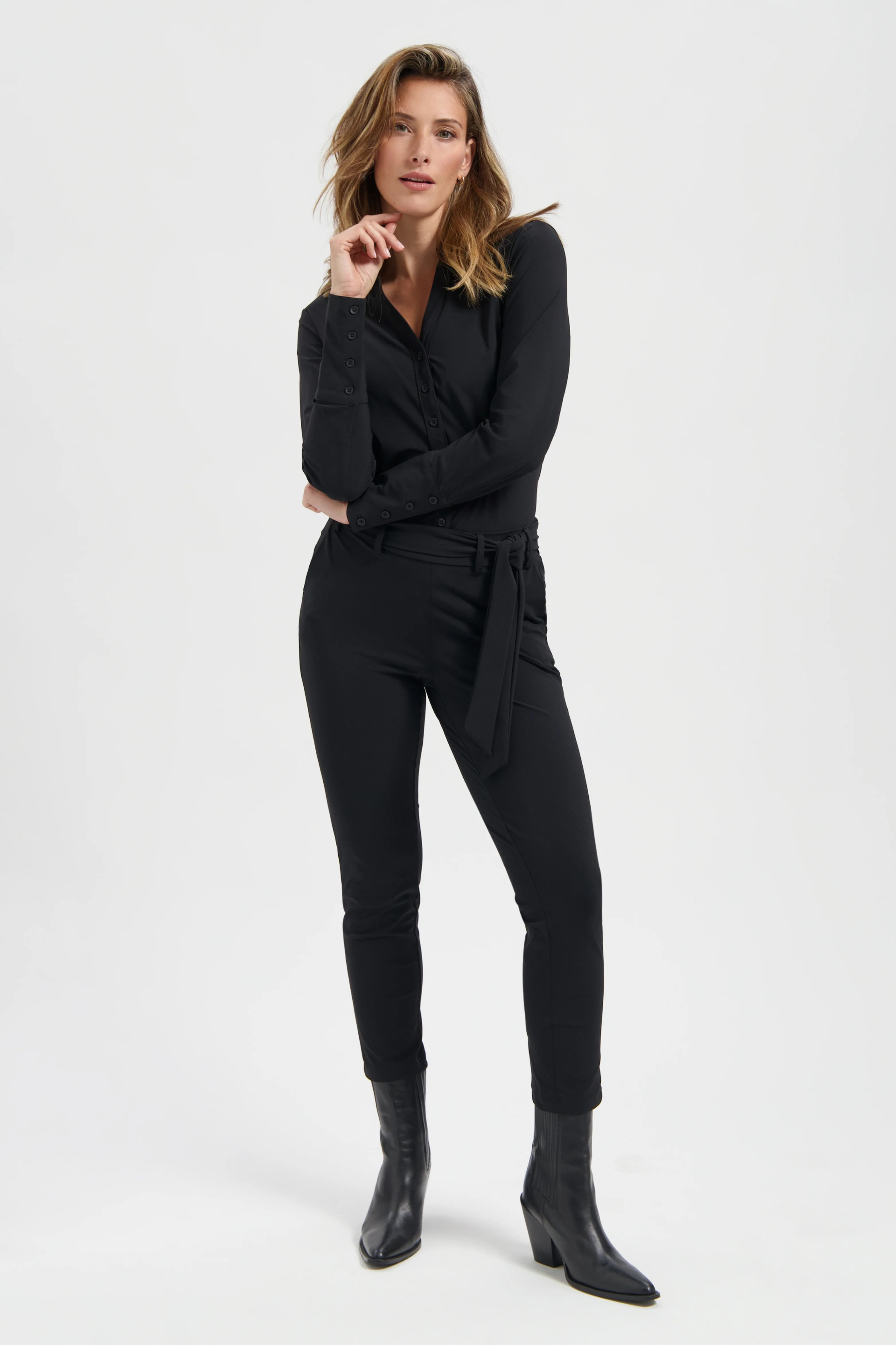 Travel Blouse Suzy Black L27-375-0011 - Image 4