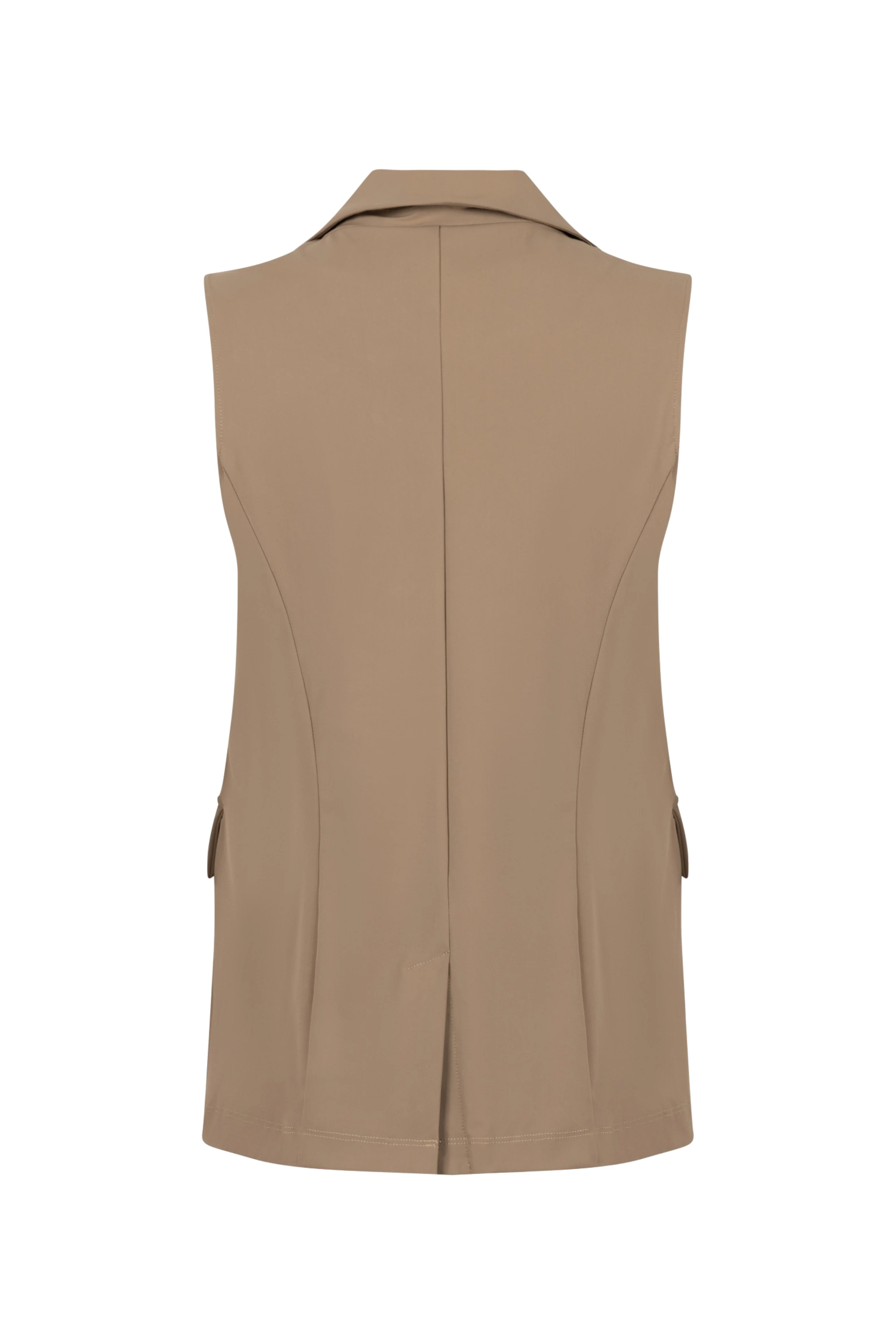 Travel Gilet Angelique Camel 255 - Image 4