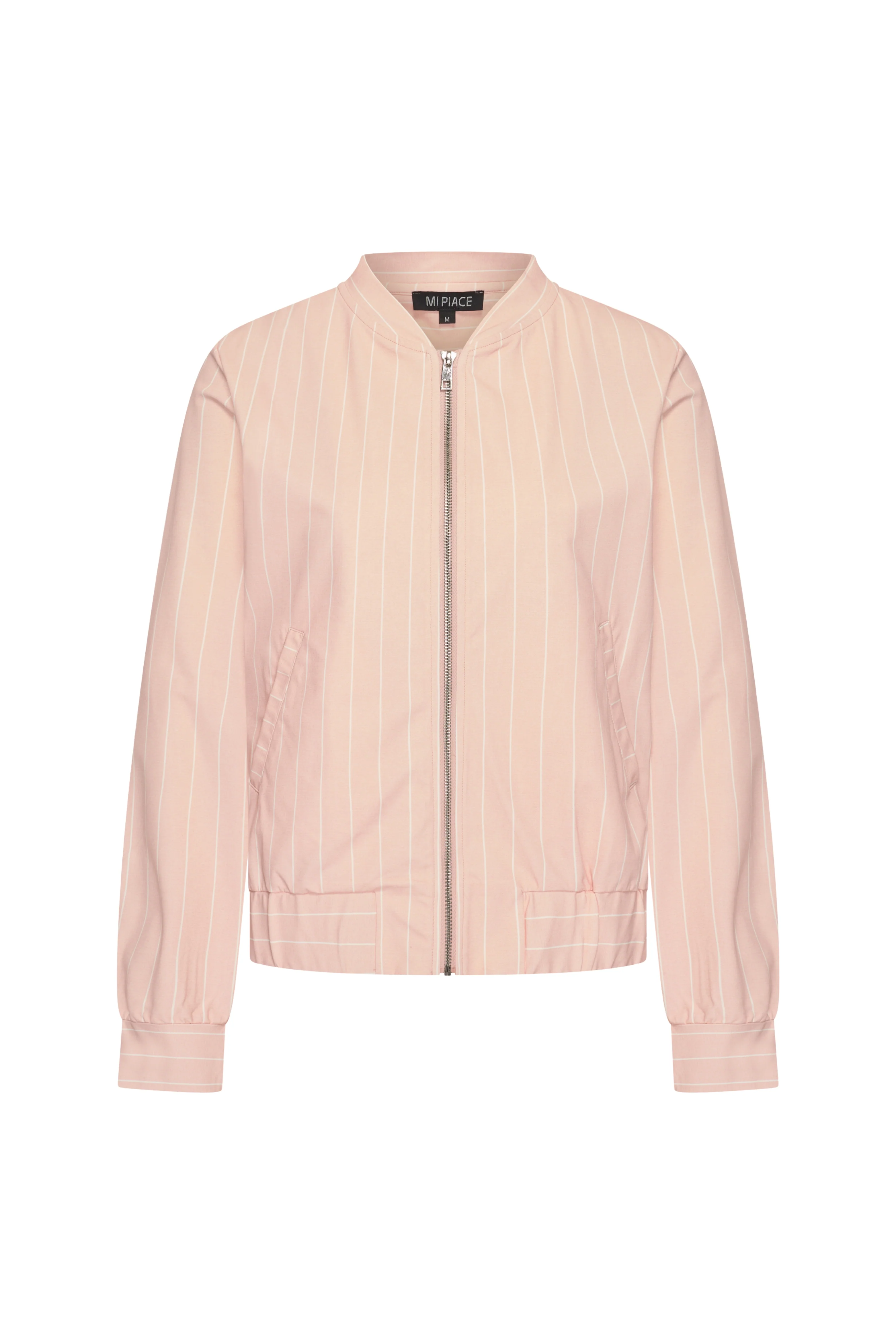 Travel Jacket Classic Stripe Print Mellow Rose 202463