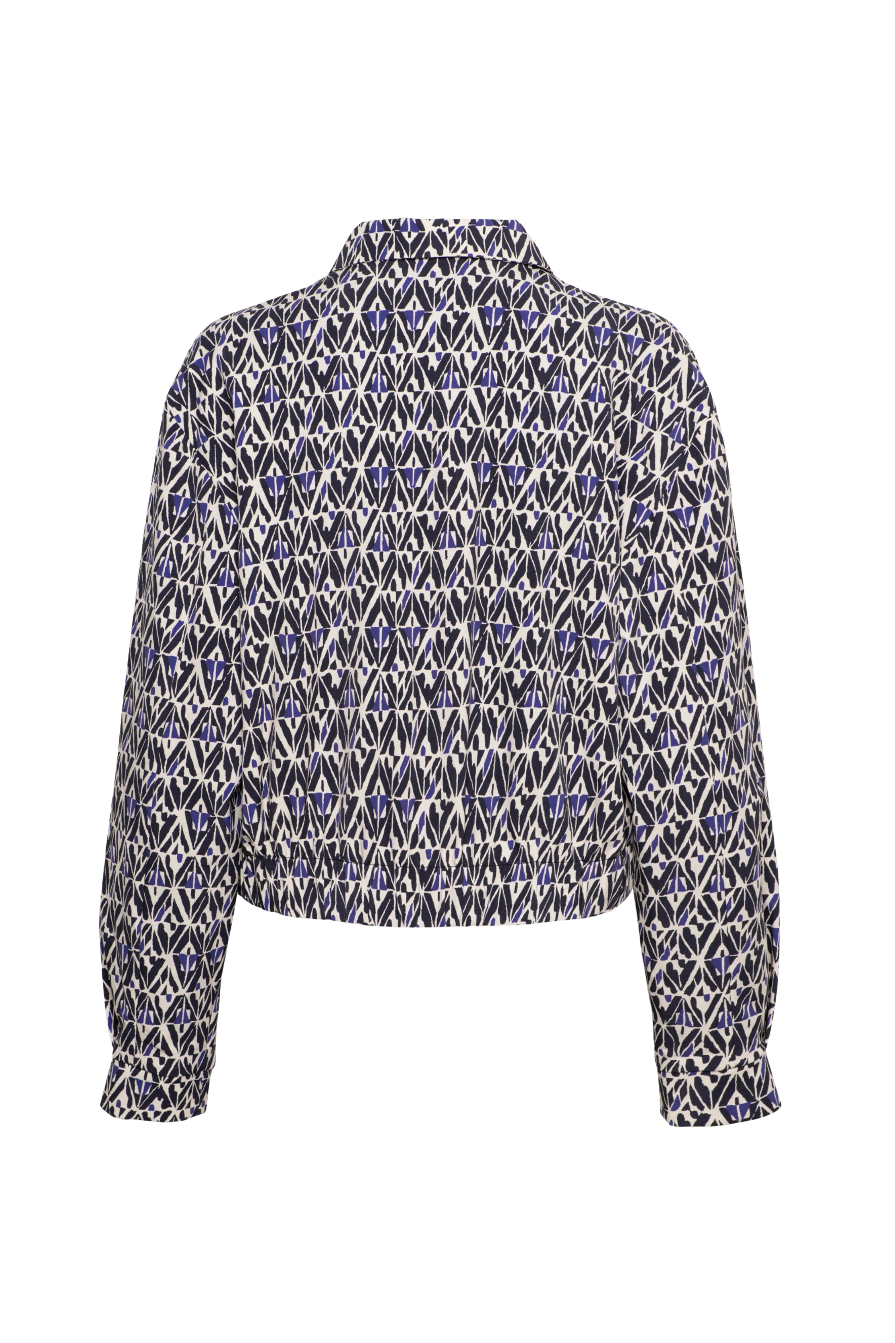 Travel Jacket Paloma Graphic Navy Multi JA134 - Image 3