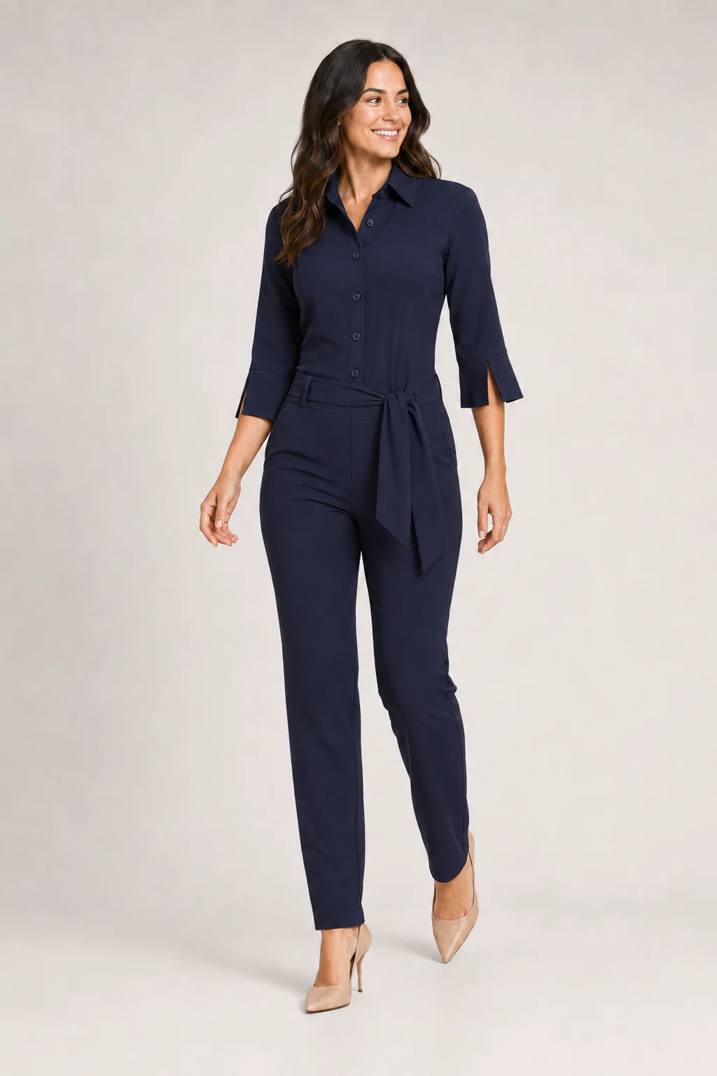 Travel Jumpsuit Navy 202033 - Image 4