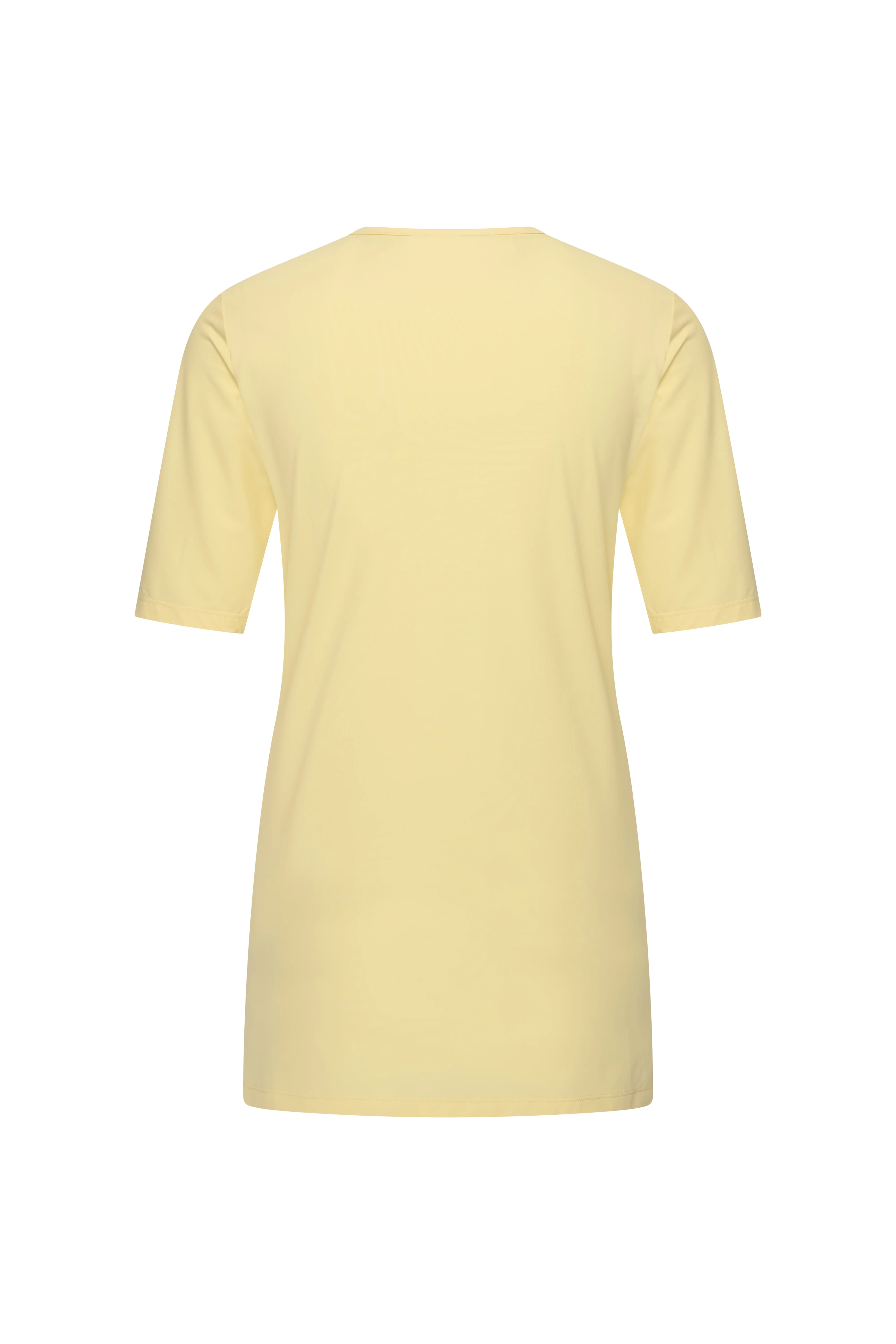 Travel Top Drape Neck Lemon Yellow 202829 - Image 4