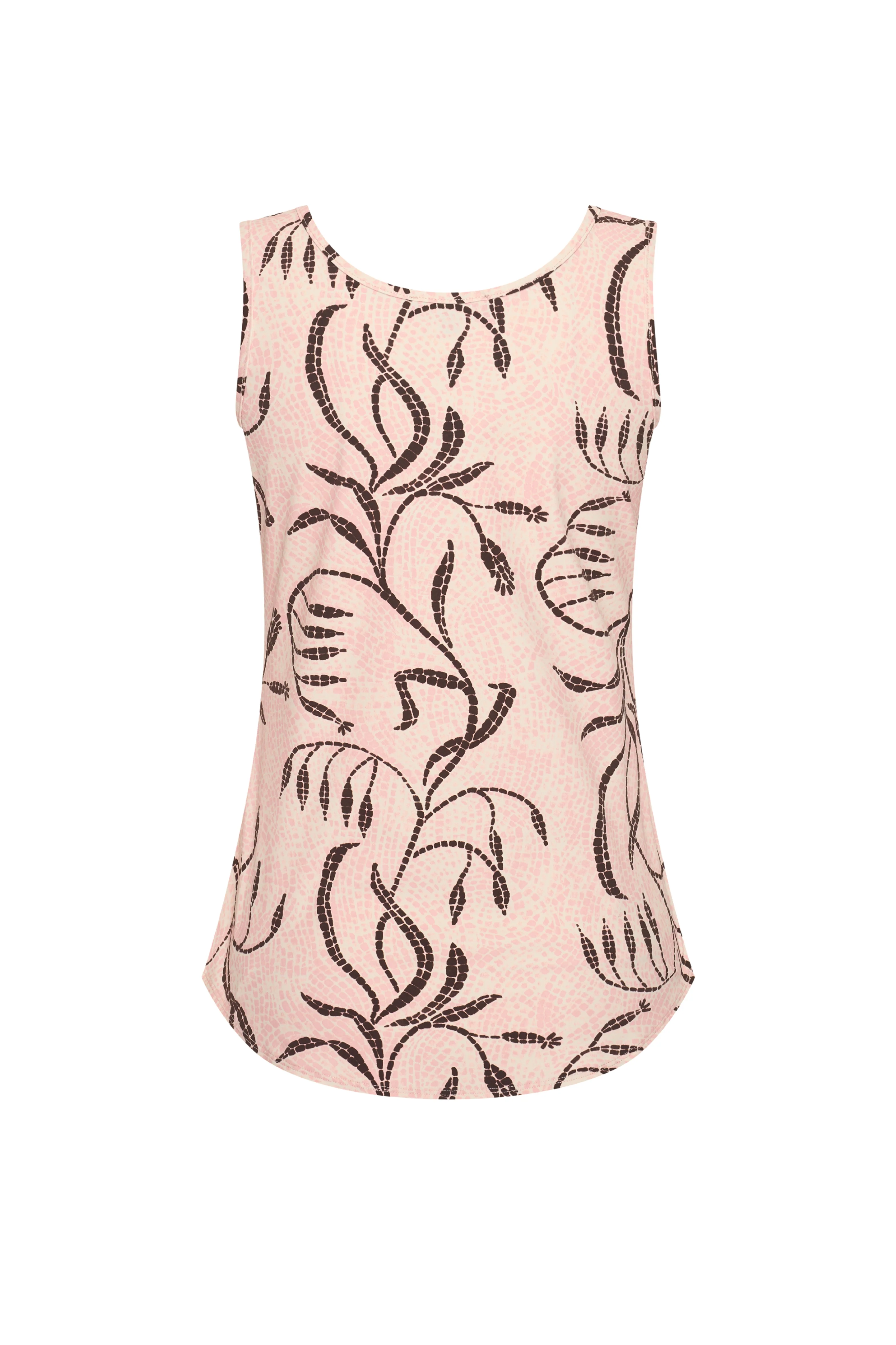 Travel Top Twilight Twigs Print Mellow Rose 202027 - Image 4