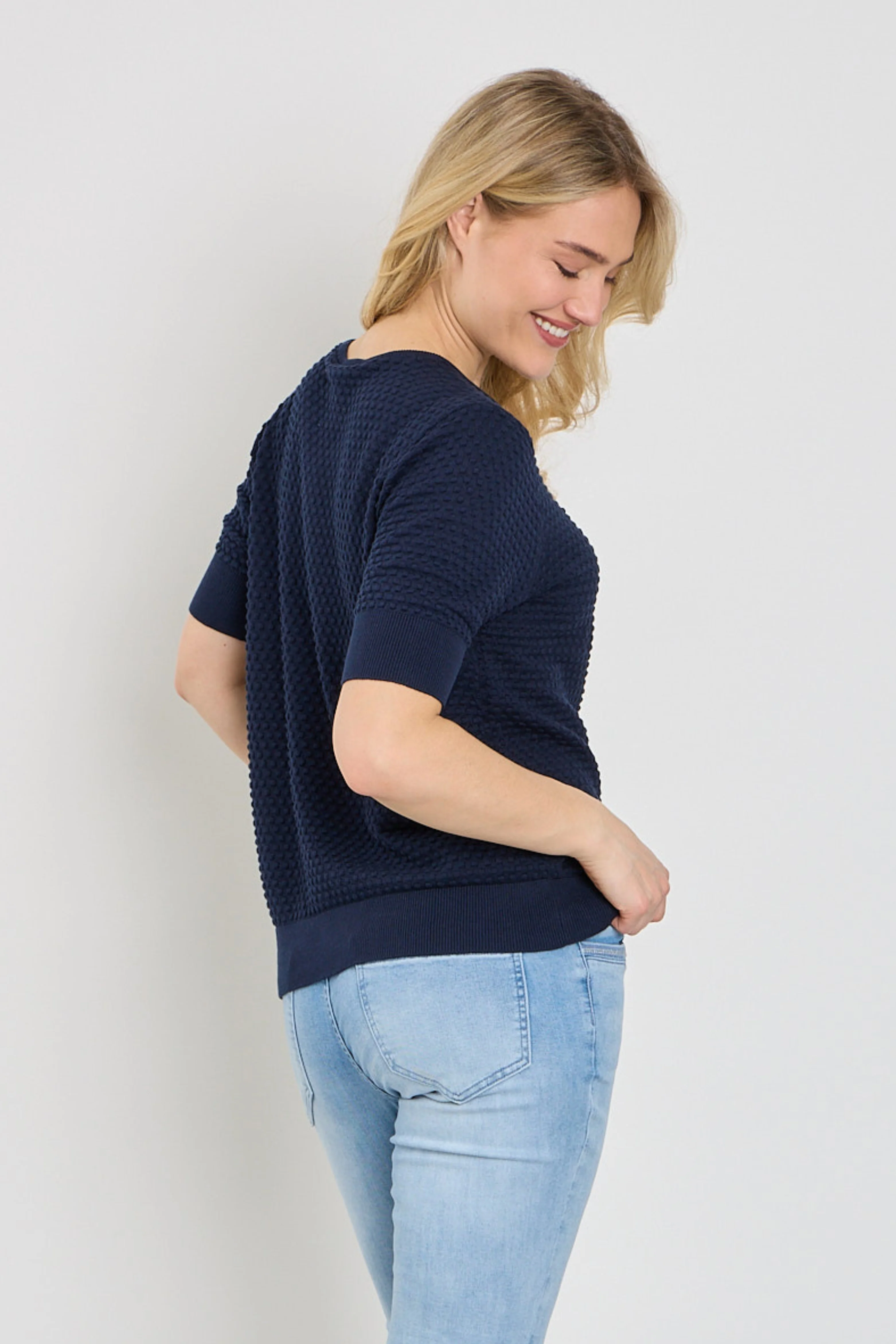 Trui Fqdodo SS Navy Blazer 126810 - Image 2